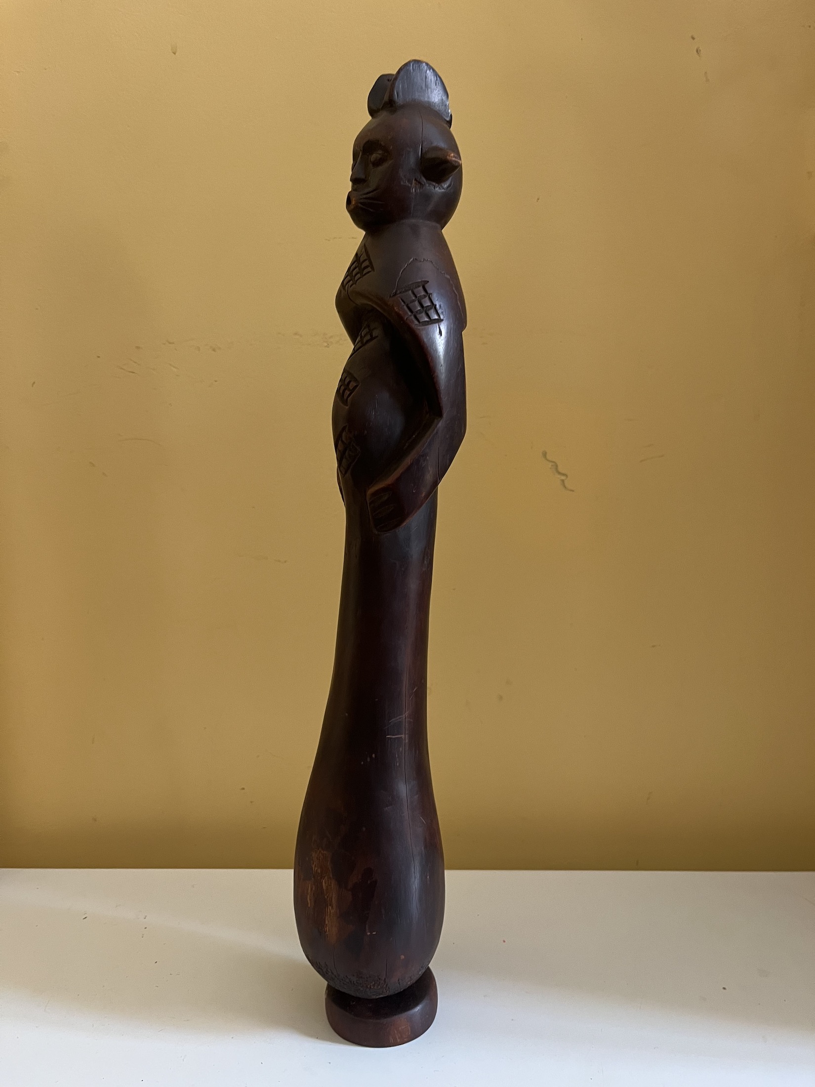 Photo 7 — Pilon rituel Lobi — Lobi, Burkina Faso — Art tribal Africain