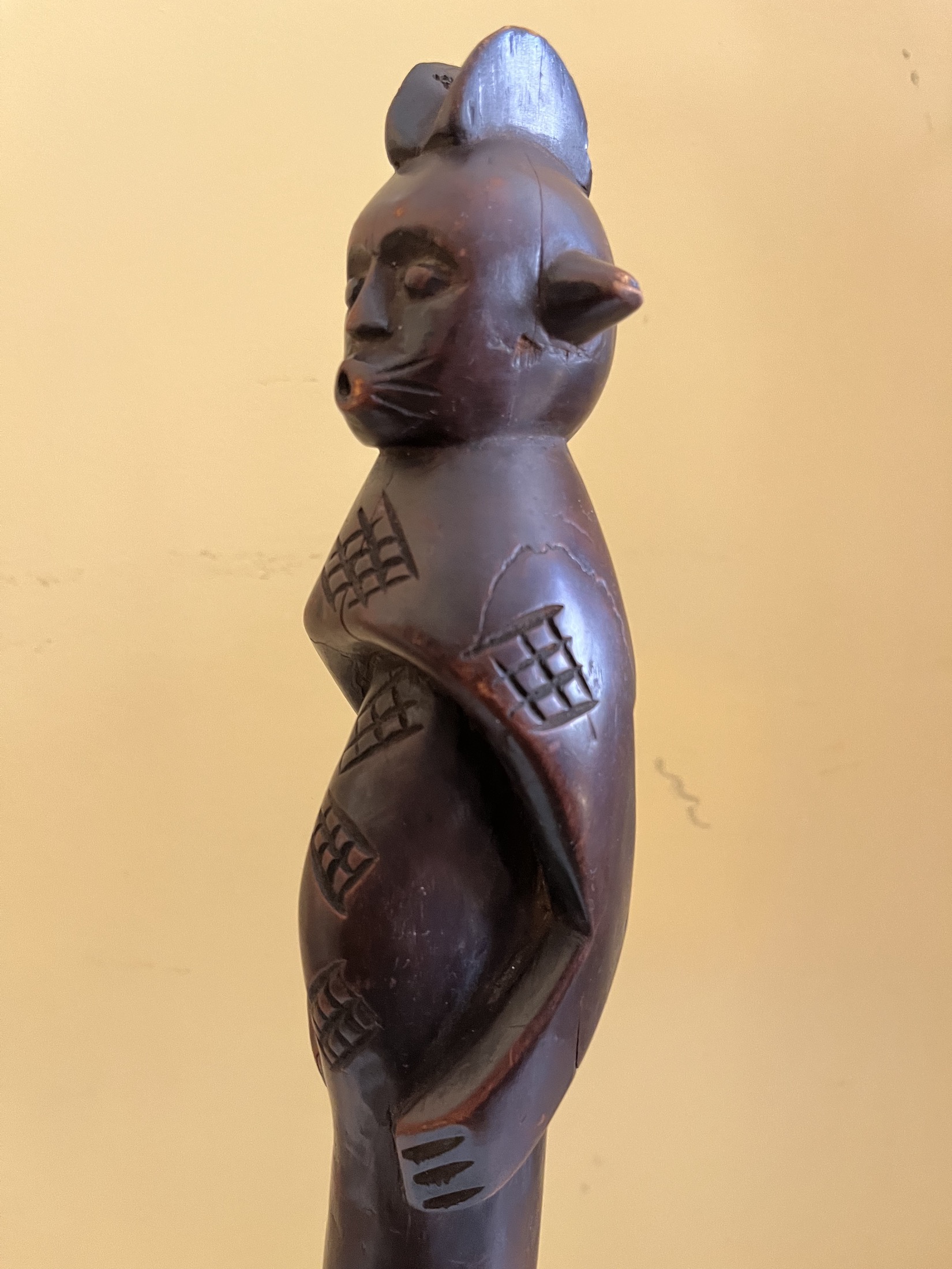 Photo 8 — Pilon rituel Lobi — Lobi, Burkina Faso — Art tribal Africain
