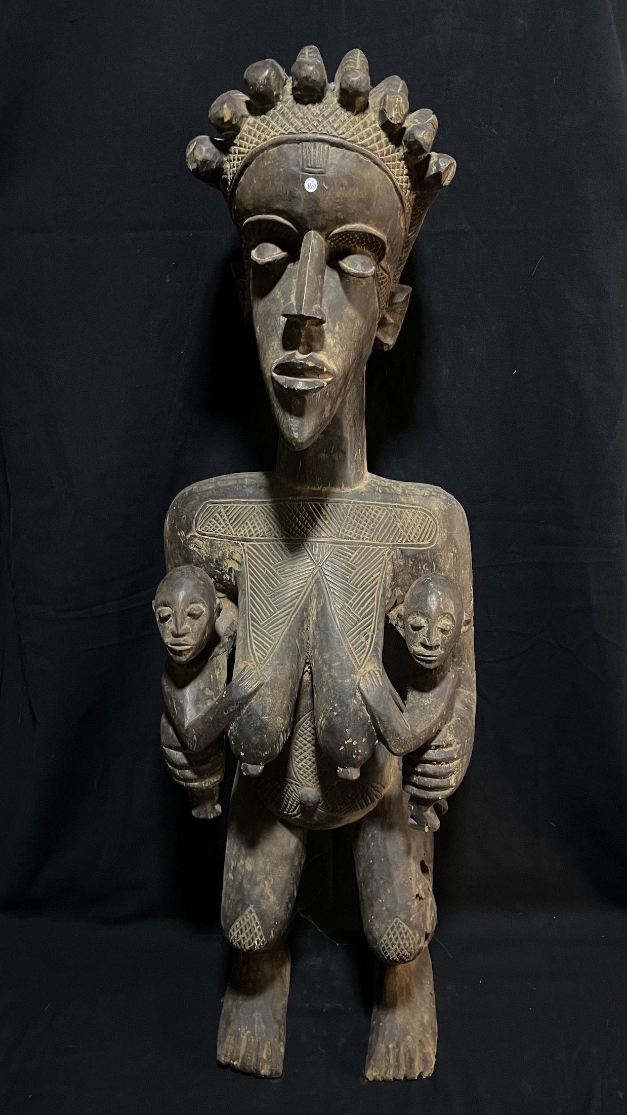 Statue de maternité — TOMA, Guinée — Art tribal Africain
