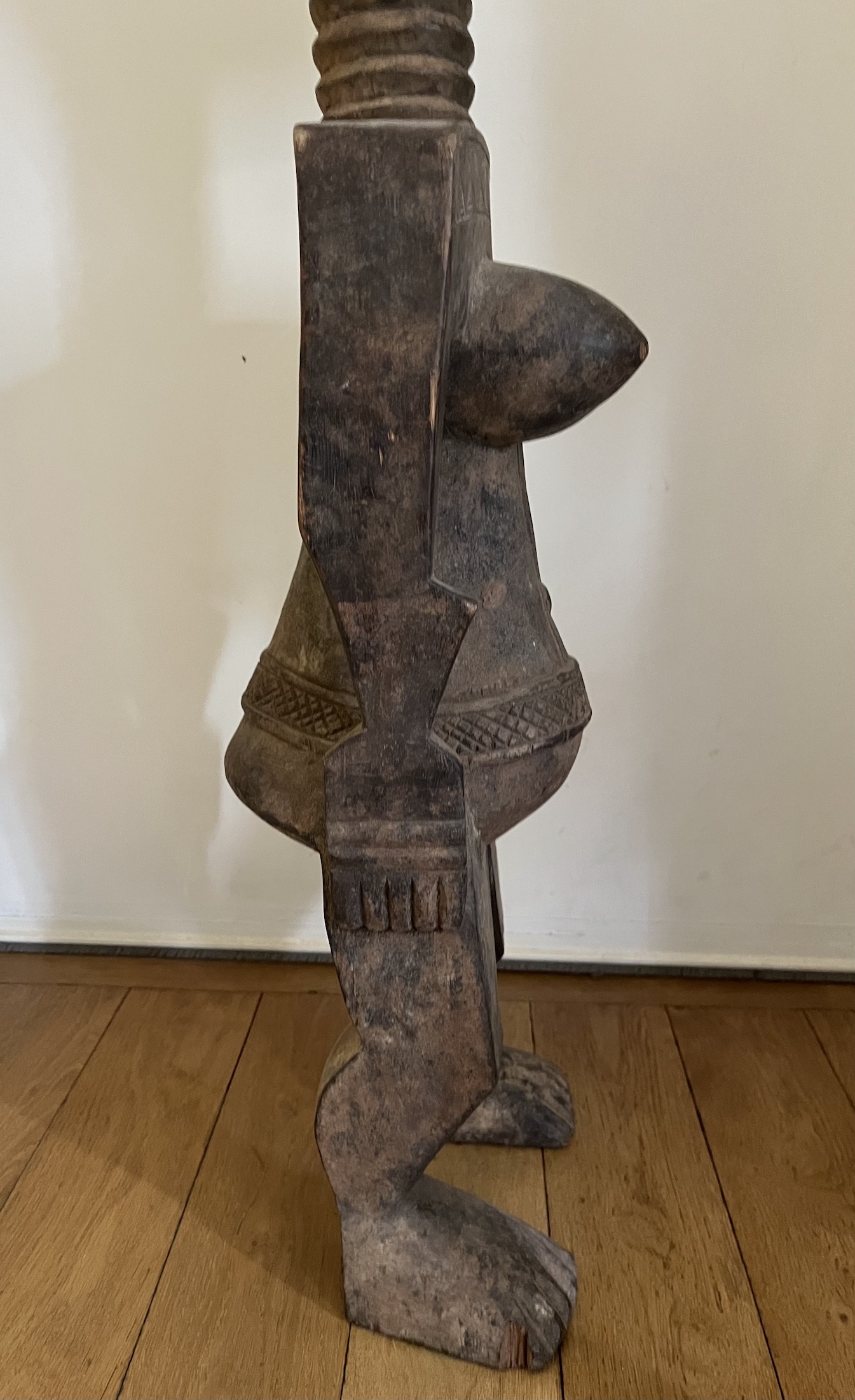 Photo 3 — Statue féminine Nimba (D’mba) — Baga, Guinée — Art tribal Africain