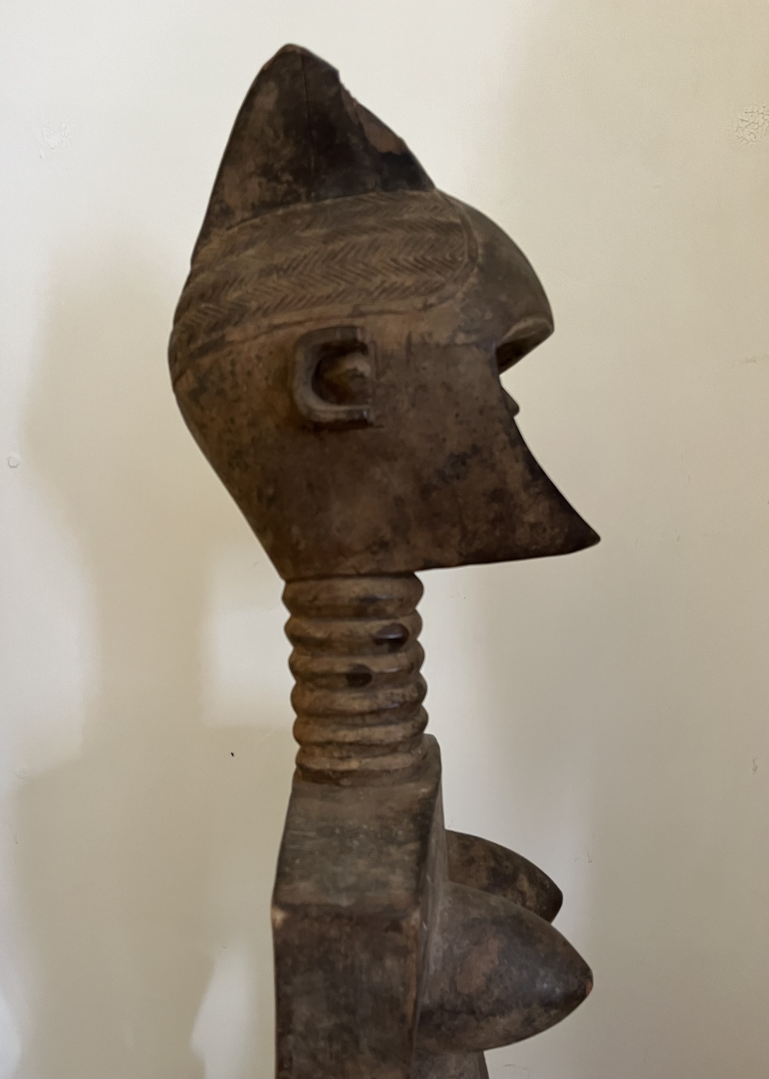 Photo 4 — Statue féminine Nimba (D’mba) — Baga, Guinée — Art tribal Africain