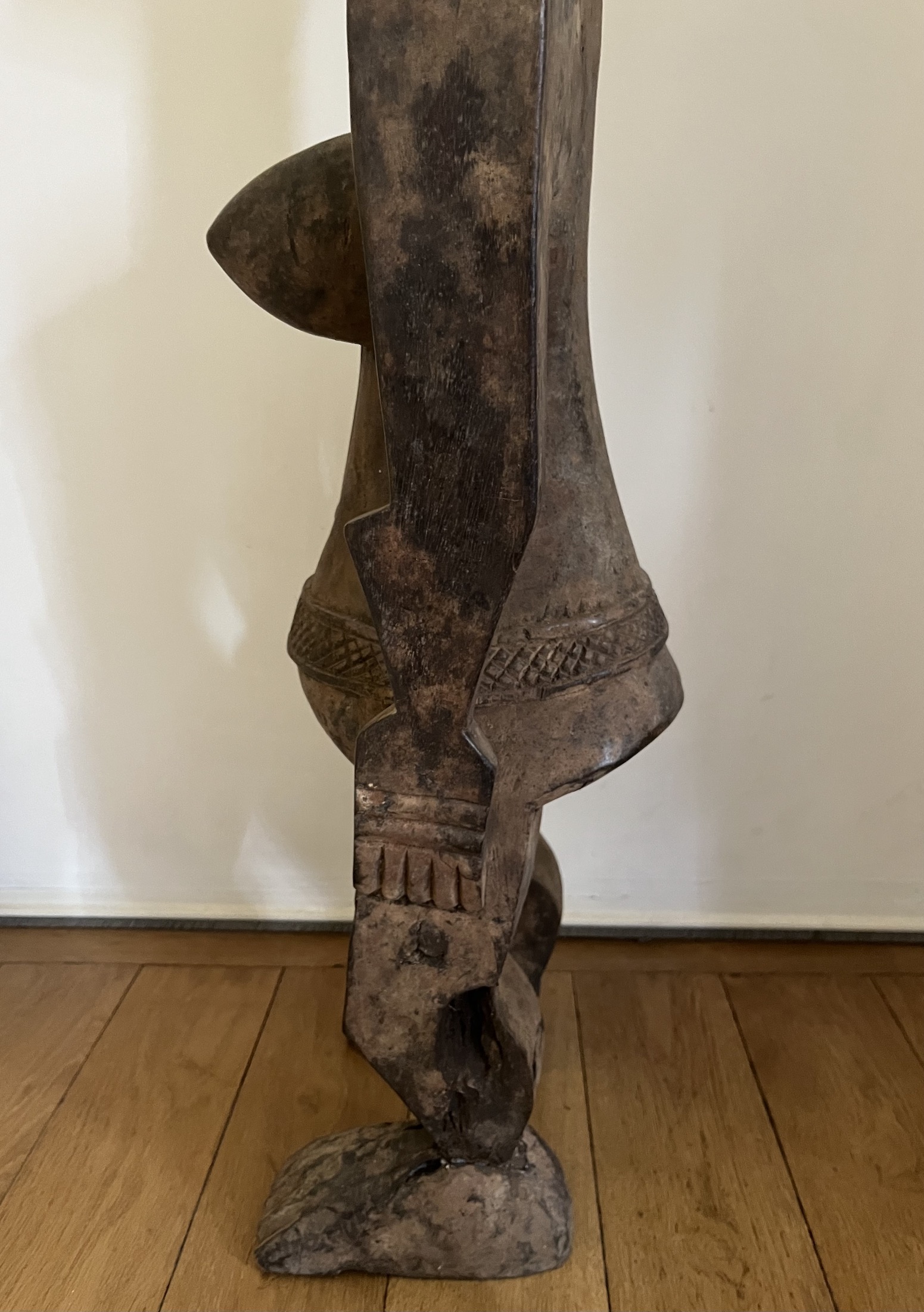 Photo 7 — Statue féminine Nimba (D’mba) — Baga, Guinée — Art tribal Africain