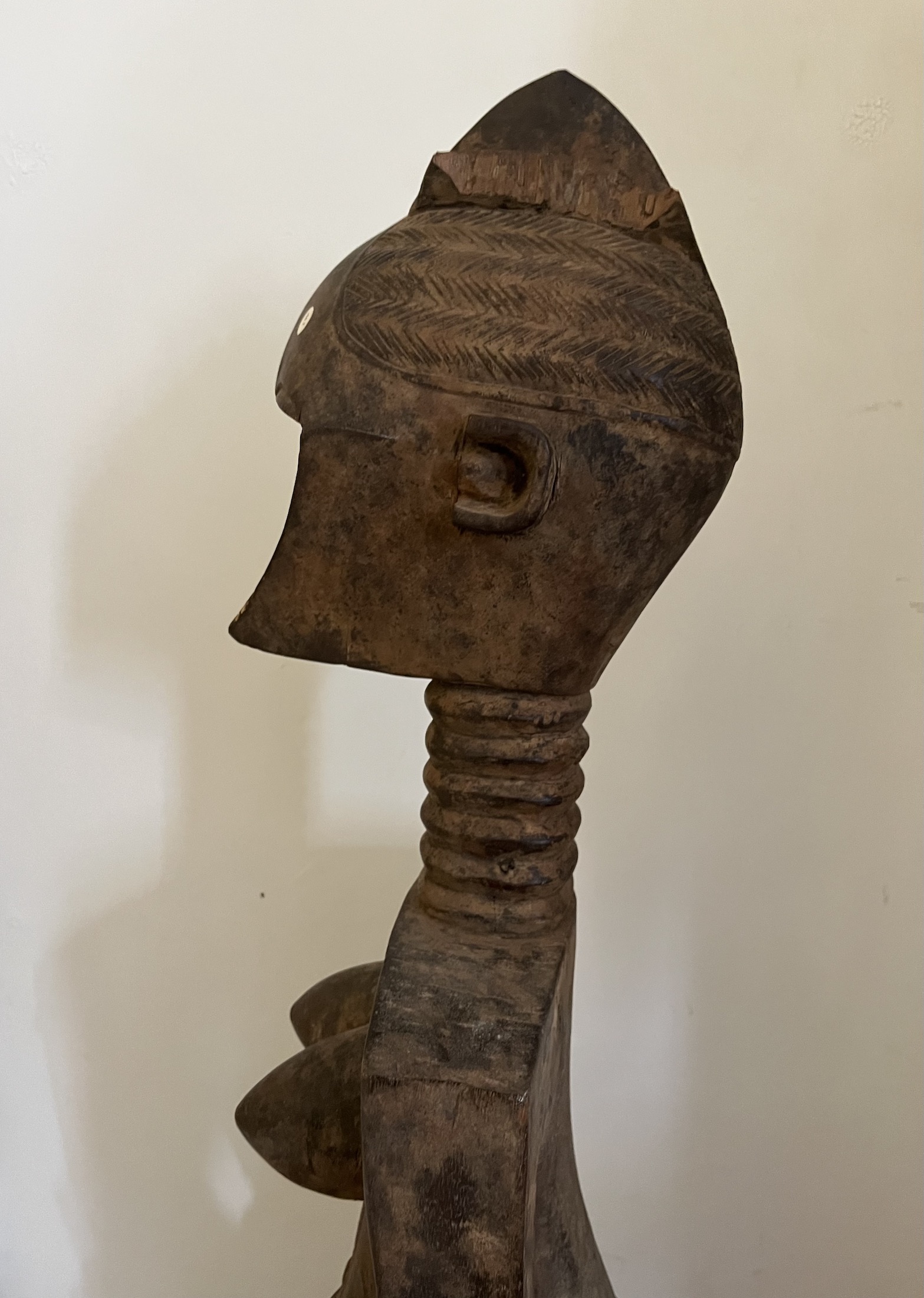 Photo 8 — Statue féminine Nimba (D’mba) — Baga, Guinée — Art tribal Africain