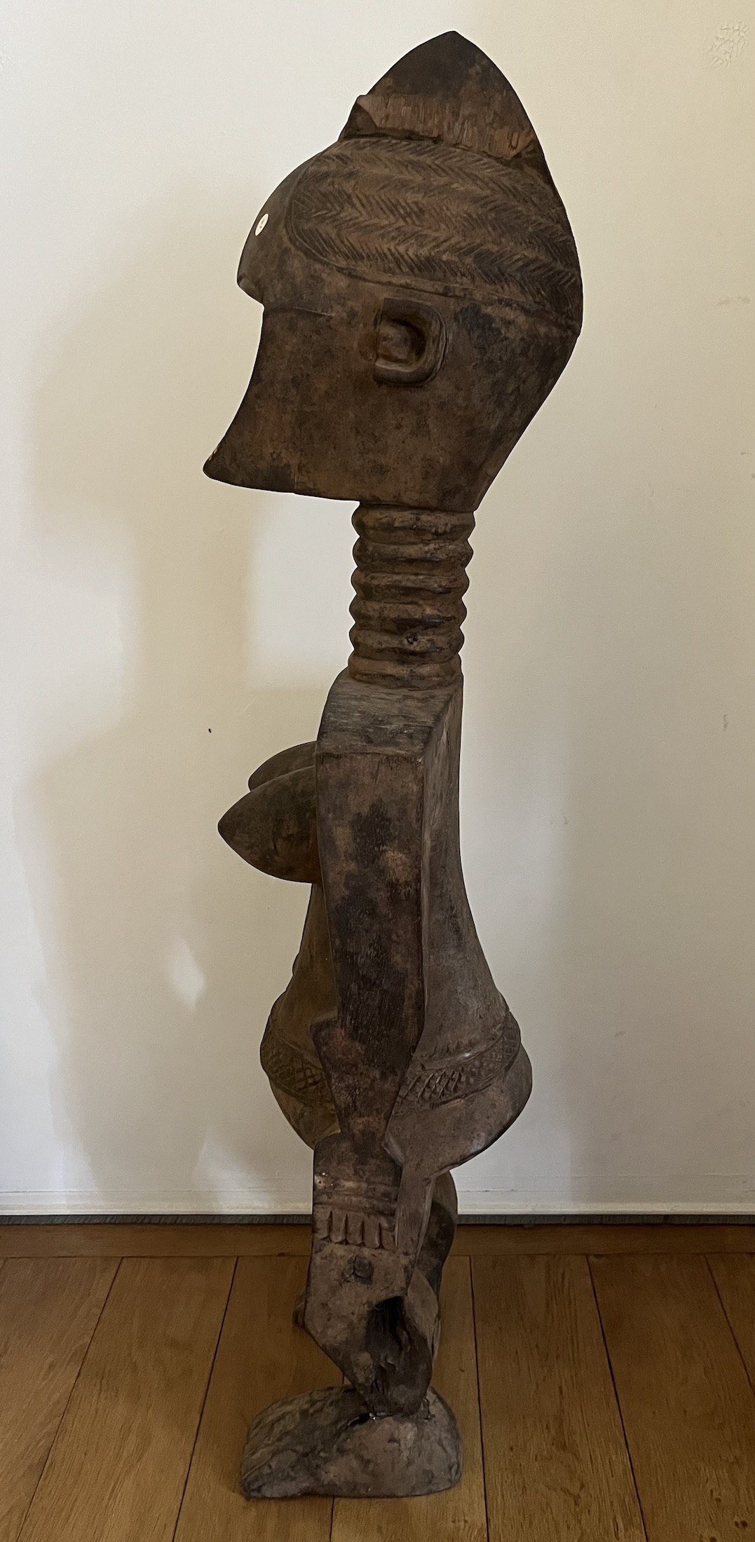 Photo 9 — Statue féminine Nimba (D’mba) — Baga, Guinée — Art tribal Africain