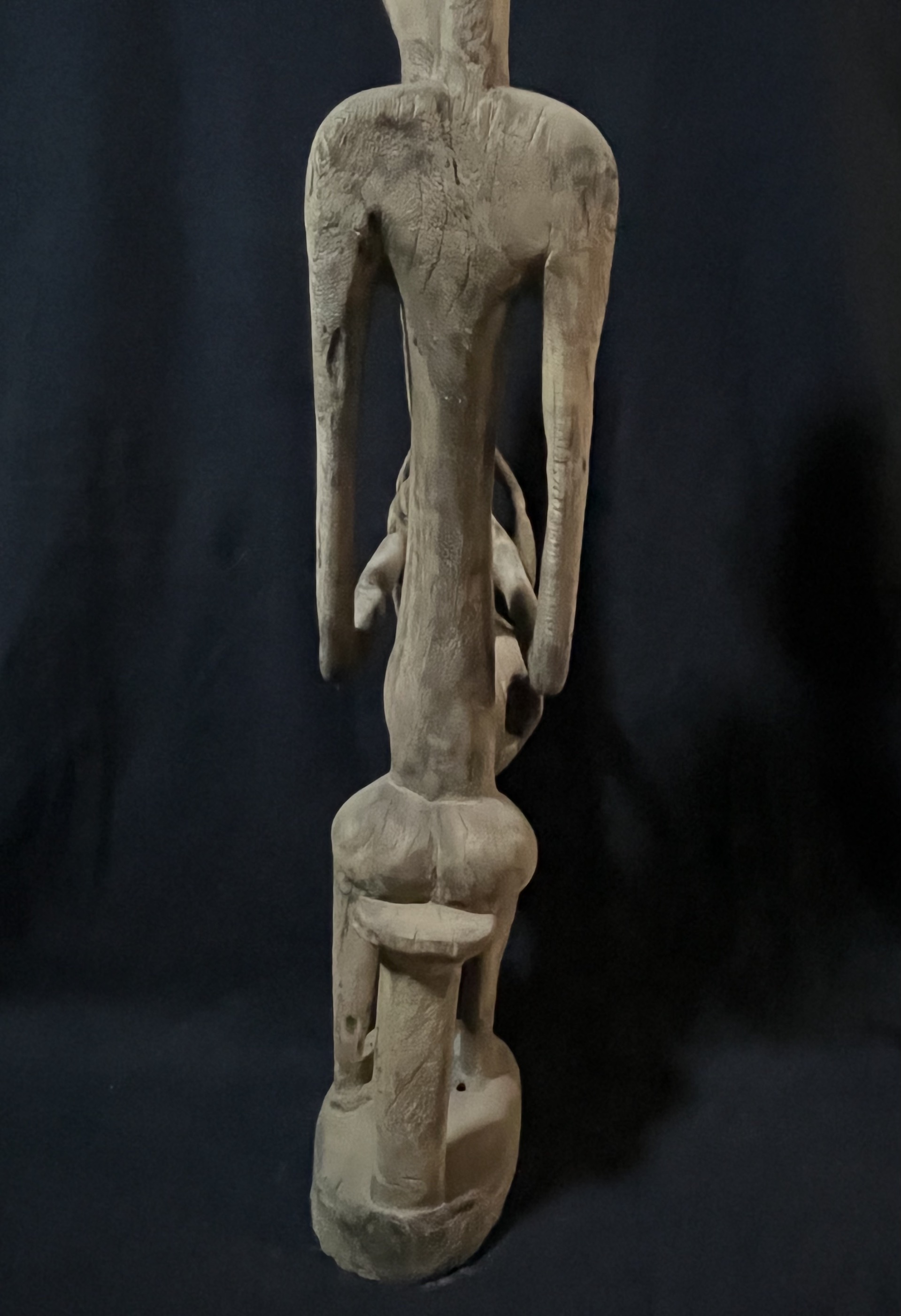 Photo 6 — Statue Dogon « Joueur de Kora » — Dogon, Mali — Art tribal Africain