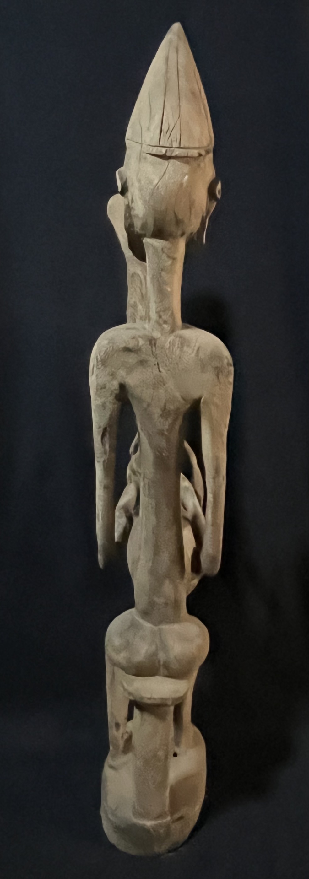 Photo 8 — Statue Dogon « Joueur de Kora » — Dogon, Mali — Art tribal Africain