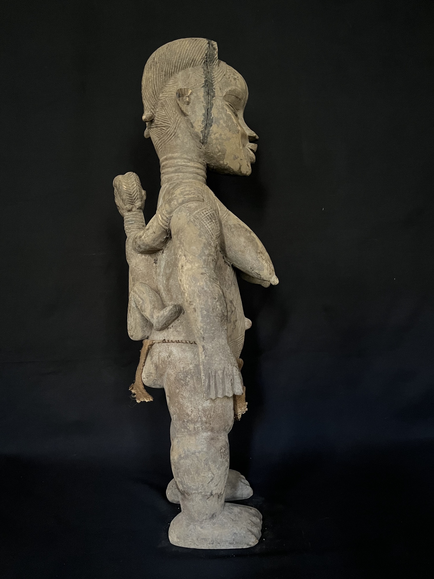 Photo 3 — Statue Maternité DAN — Dan, Côte d’Ivoire — Art tribal Africain