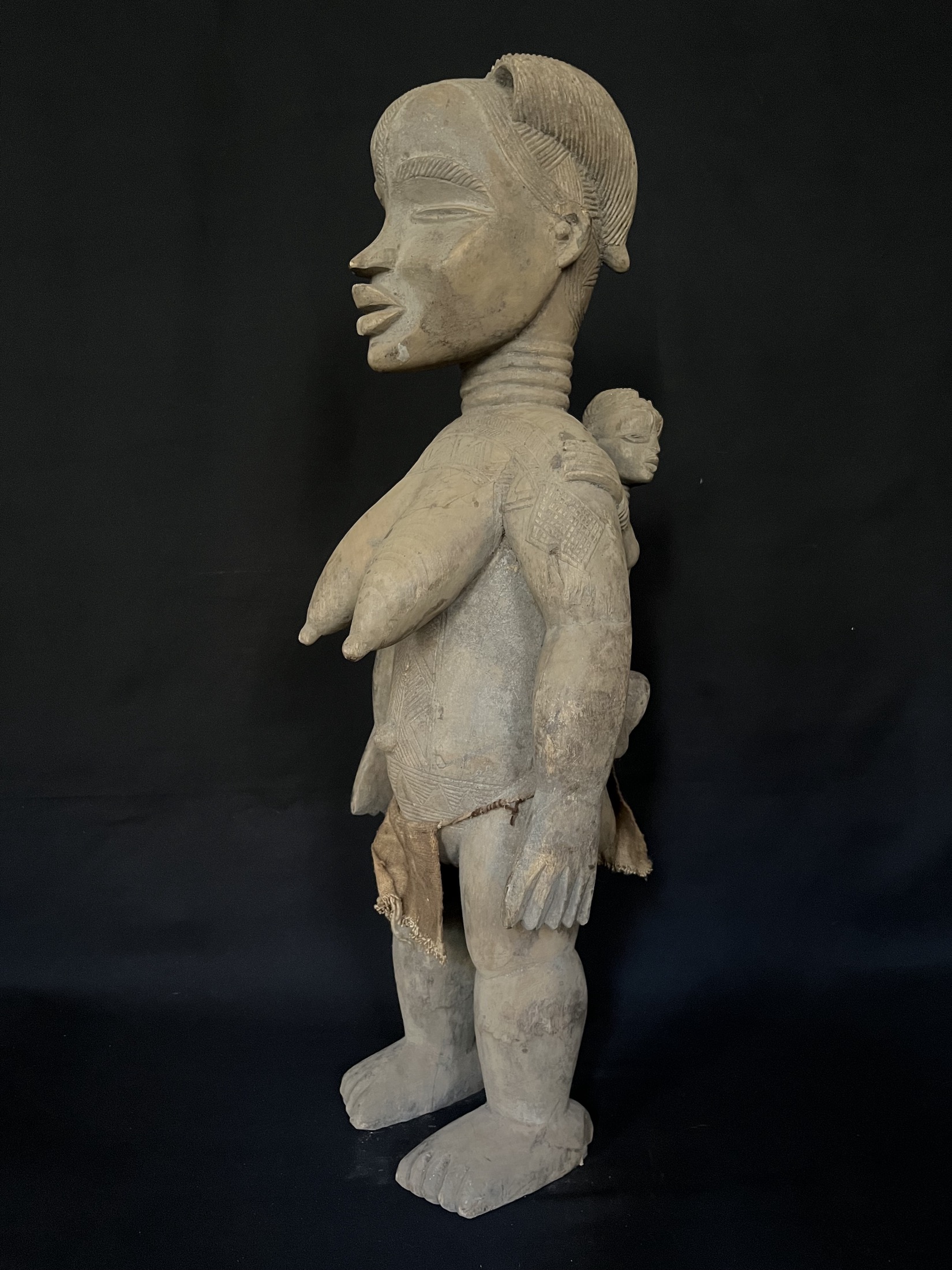 Photo 5 — Statue Maternité DAN — Dan, Côte d’Ivoire — Art tribal Africain