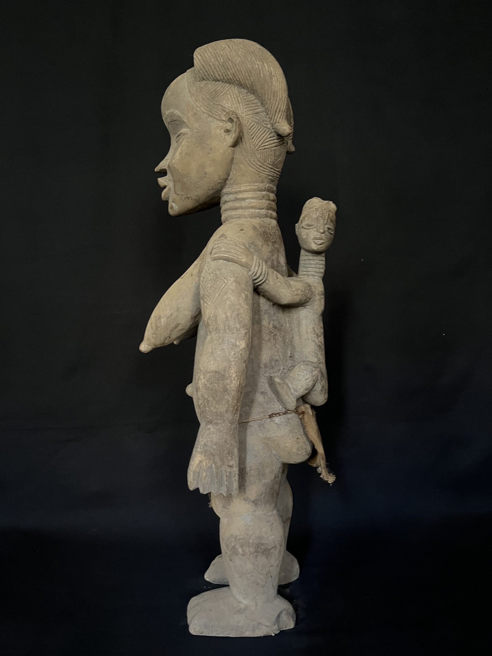 Photo 6 — Statue Maternité DAN — Dan, Côte d’Ivoire — Art tribal Africain