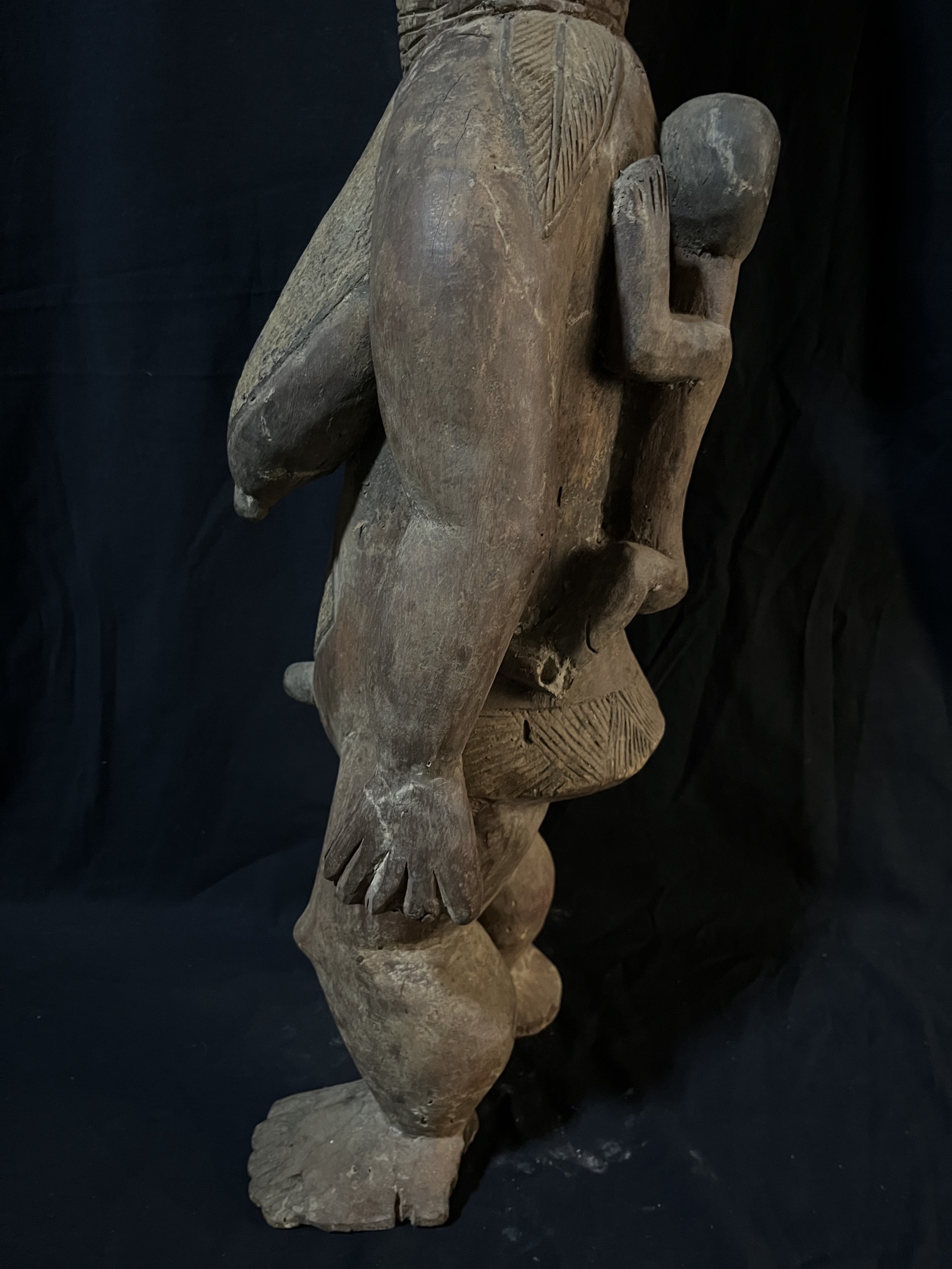 Photo 3 — Statue de maternité — Toma, Guinée — Art tribal Africain