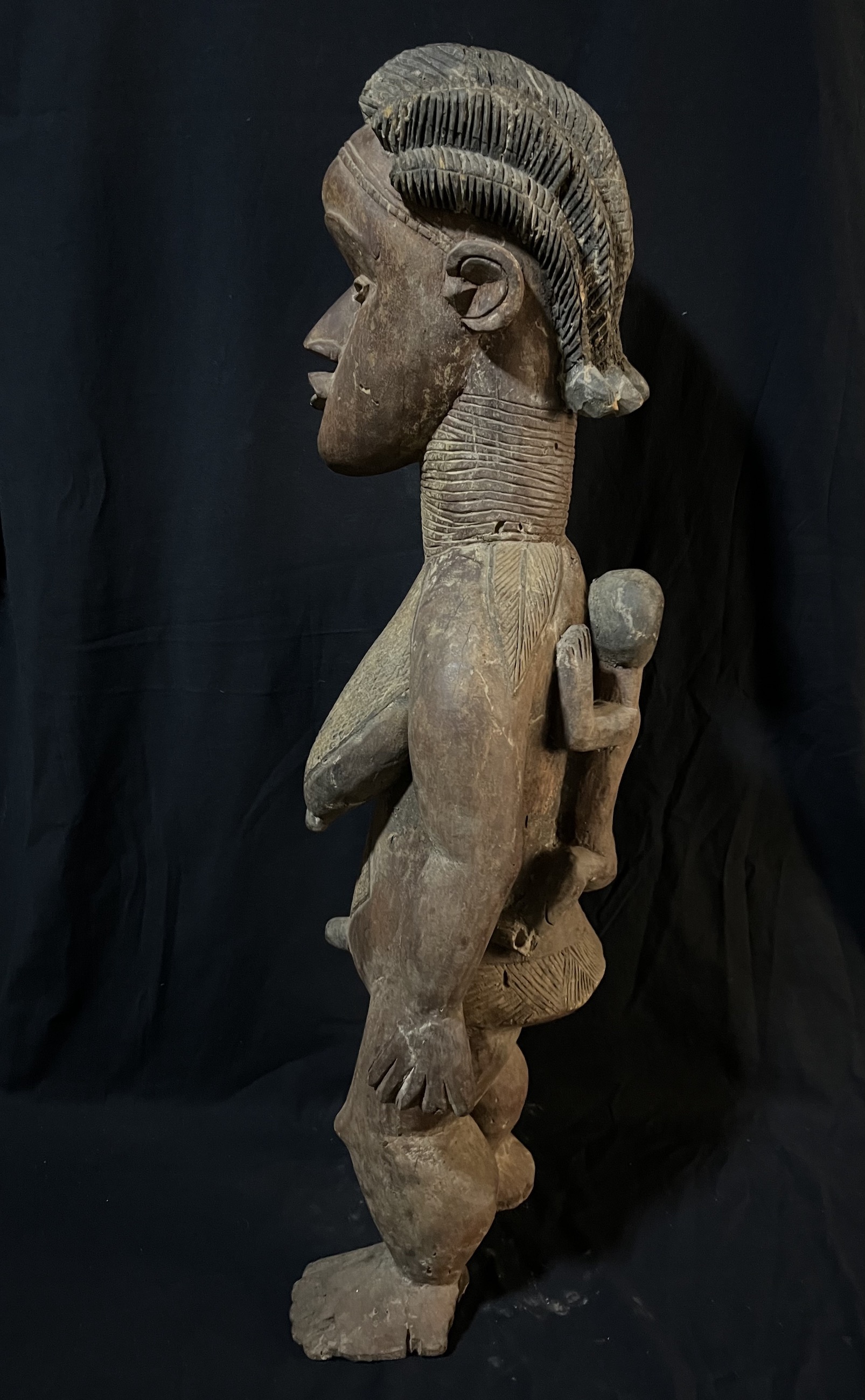 Photo 4 — Statue de maternité — Toma, Guinée — Art tribal Africain