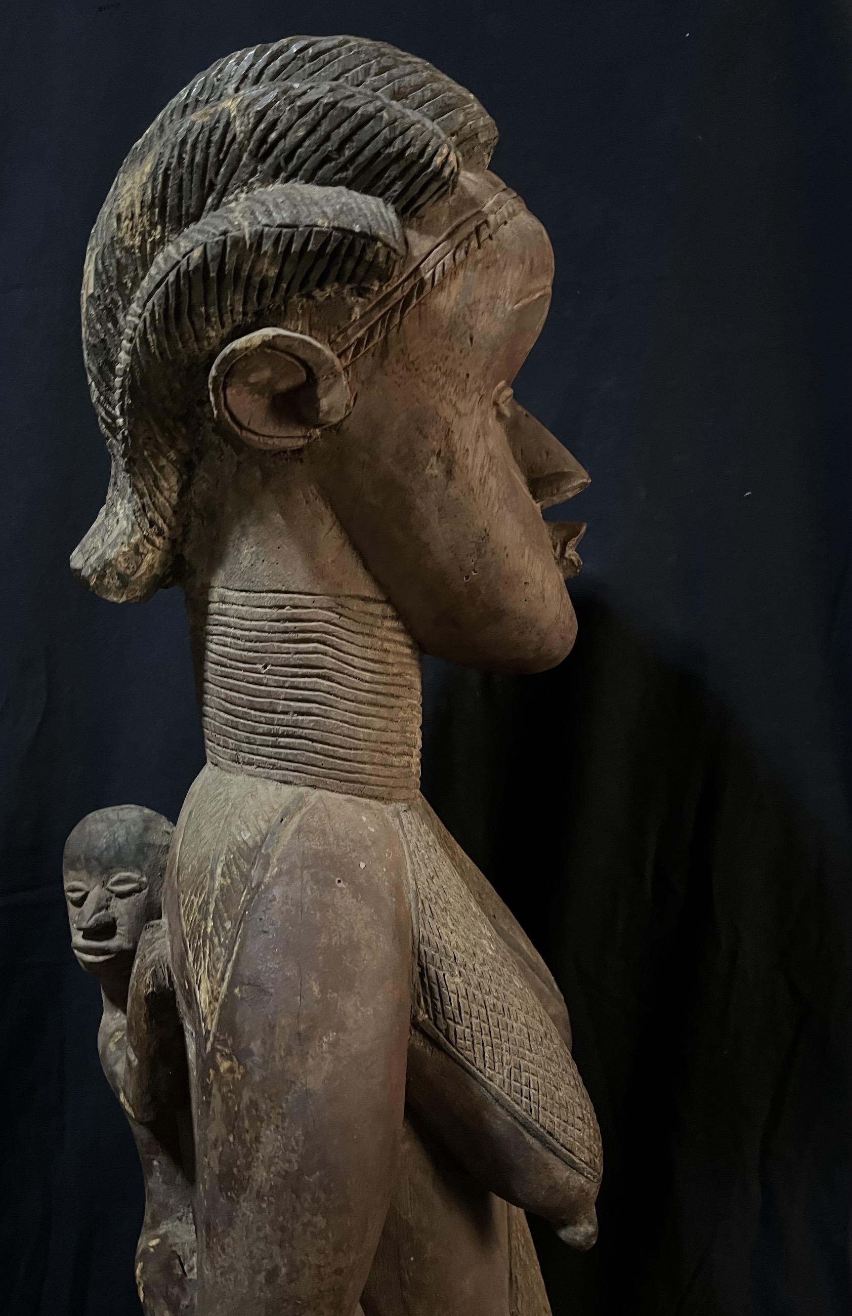 Photo 6 — Statue de maternité — Toma, Guinée — Art tribal Africain