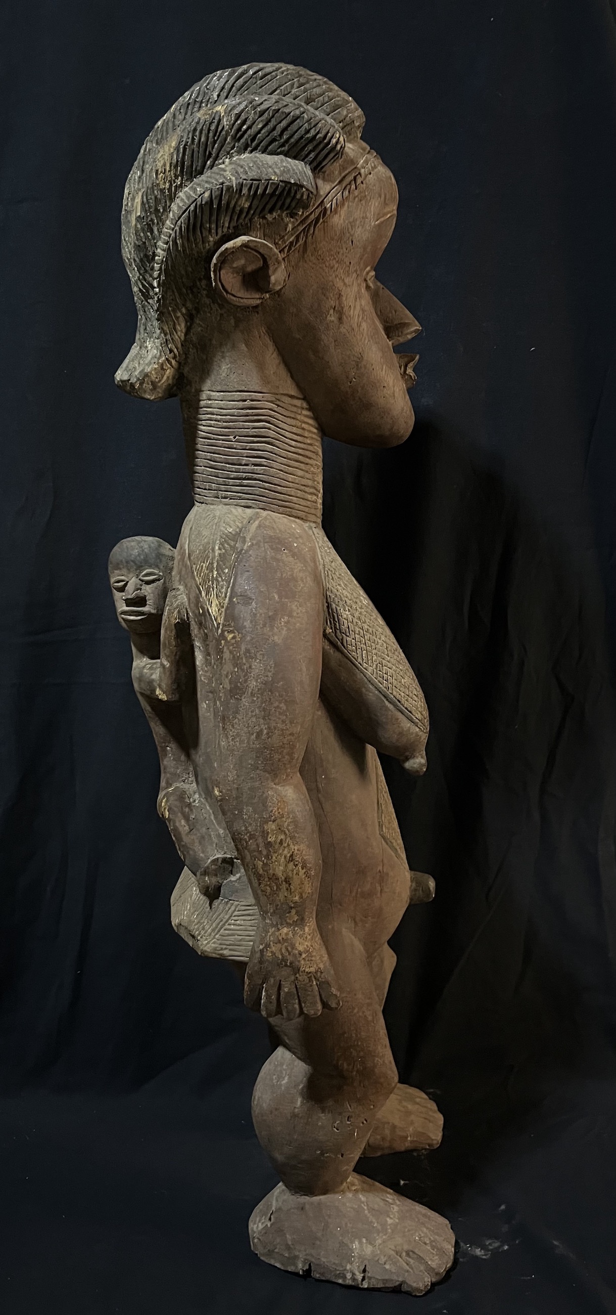 Photo 7 — Statue de maternité — Toma, Guinée — Art tribal Africain