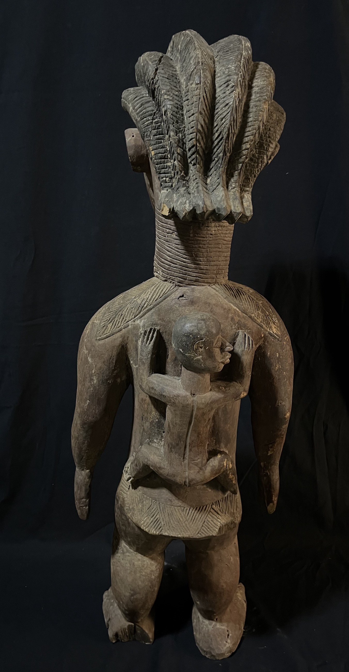 Photo 10 — Statue de maternité — Toma, Guinée — Art tribal Africain