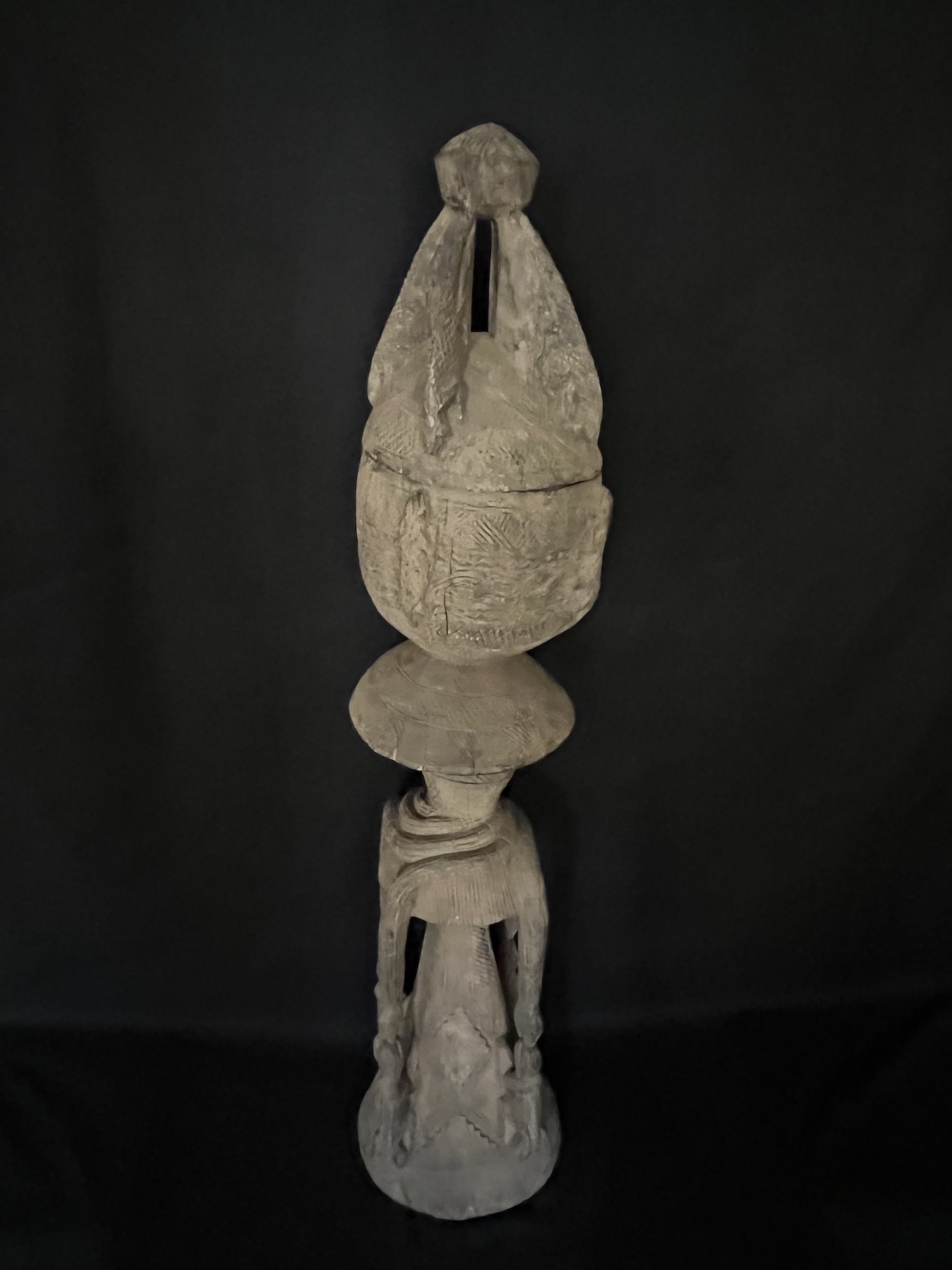 Photo 2 — Pot cérémonial Dogon — Dogon, Mali — Art tribal Africain
