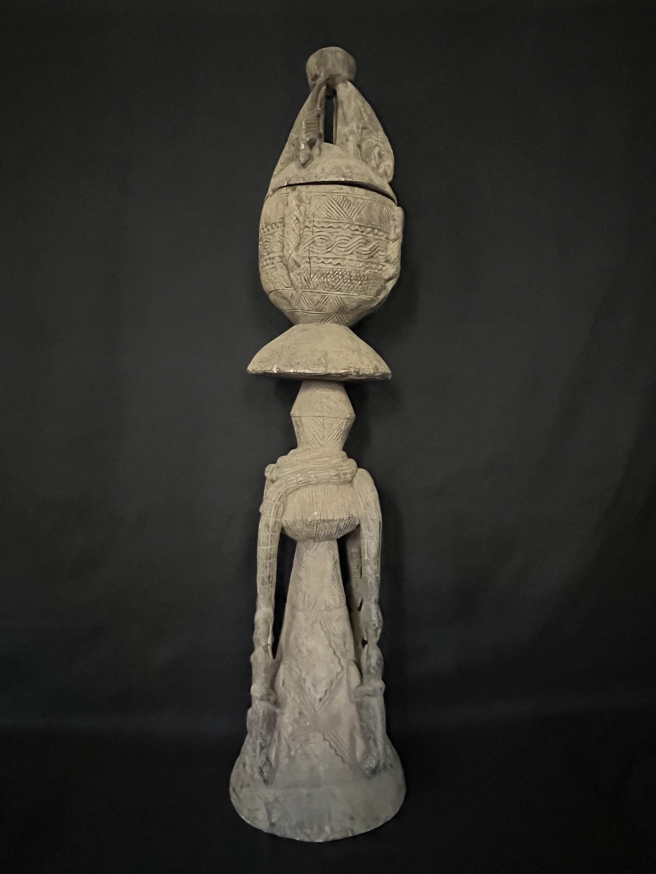 Photo 3 — Pot cérémonial Dogon — Dogon, Mali — Art tribal Africain