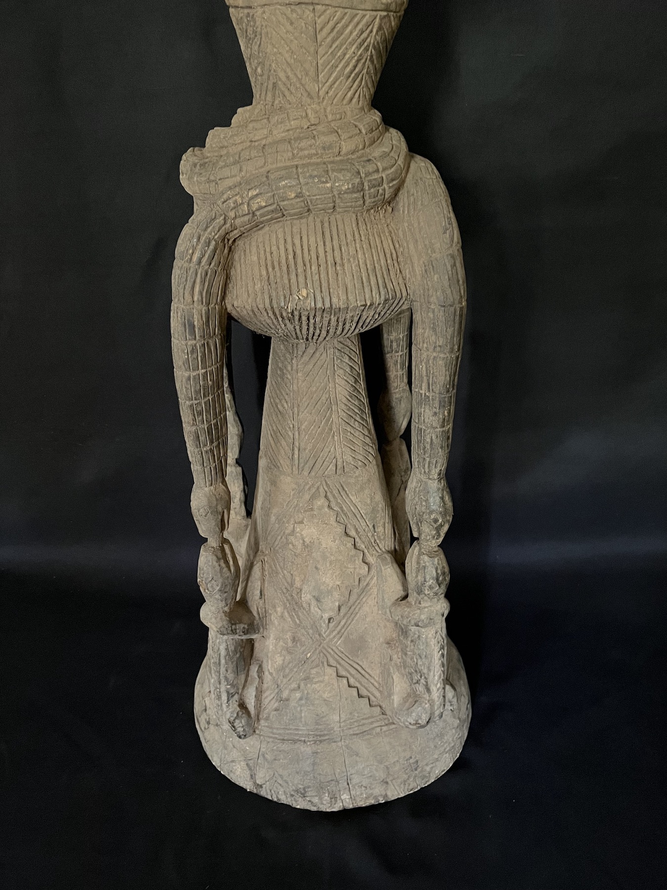 Photo 4 — Pot cérémonial Dogon — Dogon, Mali — Art tribal Africain