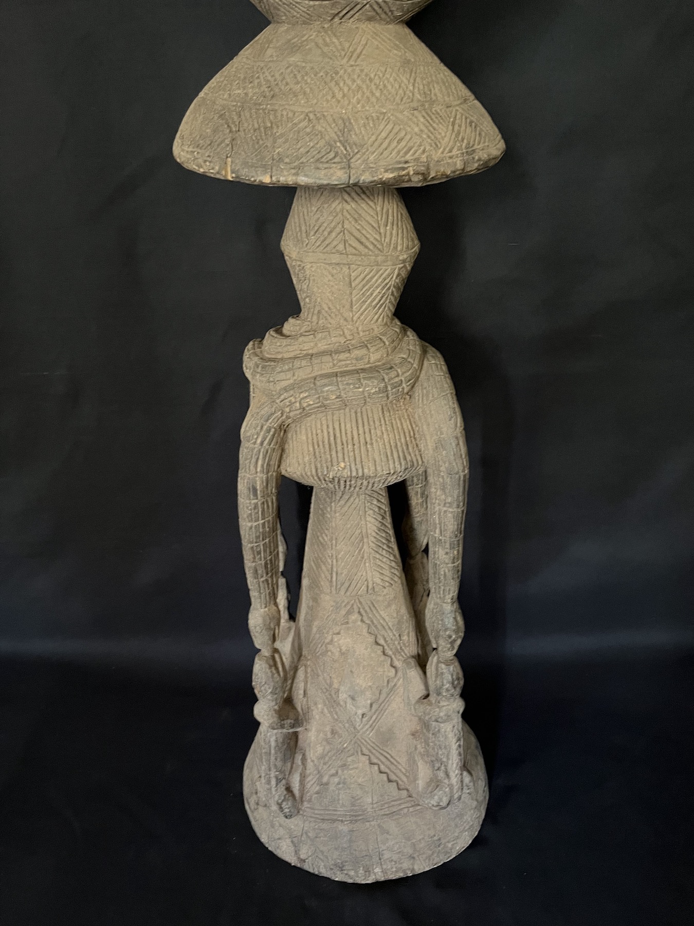 Photo 5 — Pot cérémonial Dogon — Dogon, Mali — Art tribal Africain