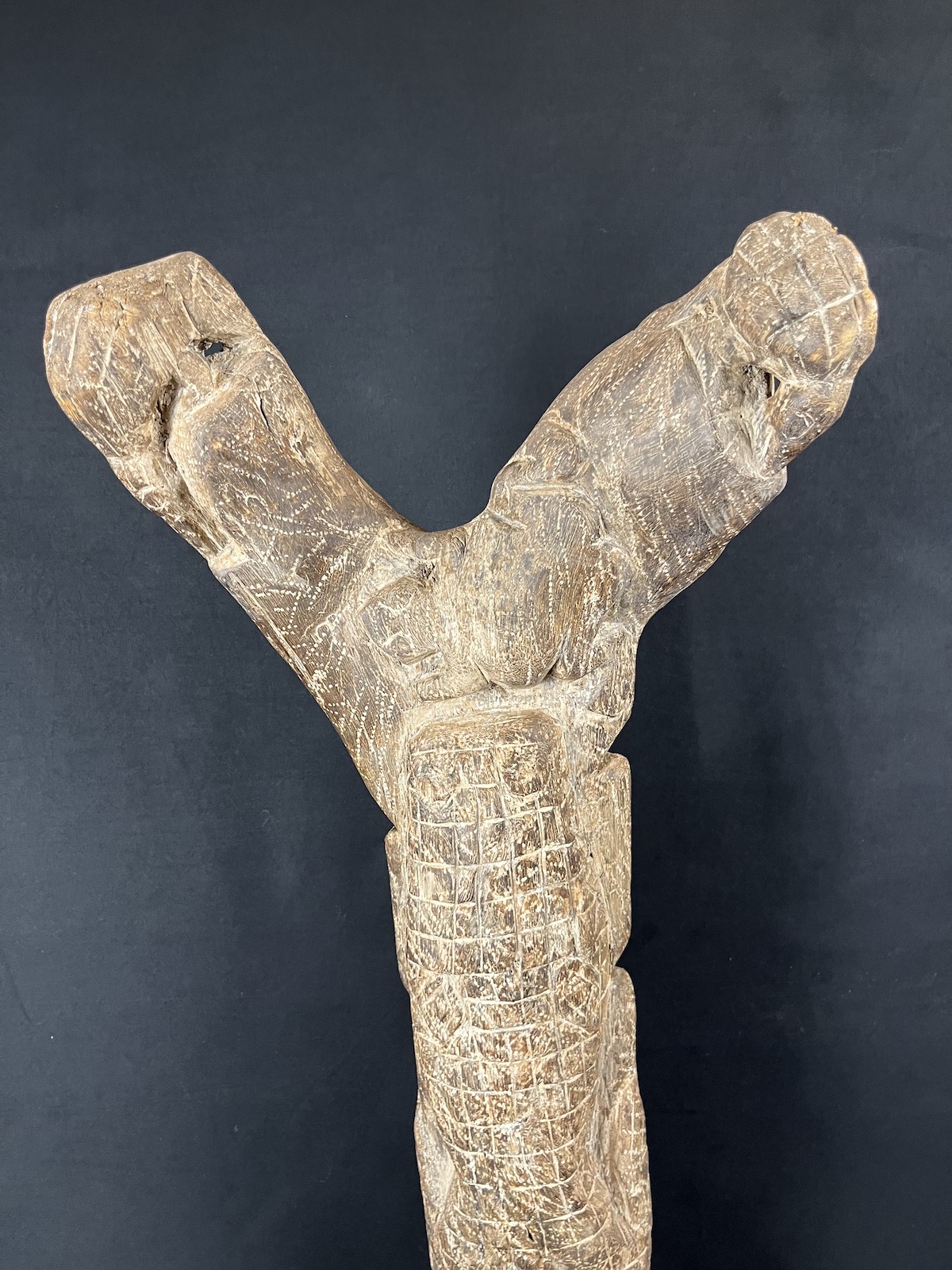 Photo 8 — Échelle Dogon  — Dogon, Mali — Art tribal Africain