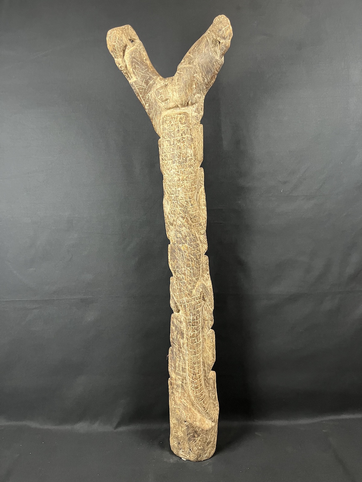Photo 9 — Échelle Dogon  — Dogon, Mali — Art tribal Africain