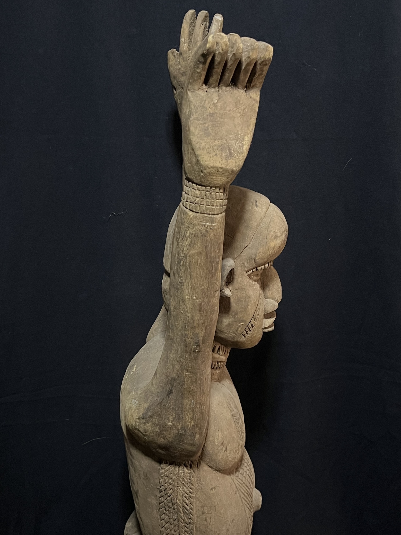 Photo 8 — Statue rituelle Bambara — Bambara, Mali — Art tribal Africain