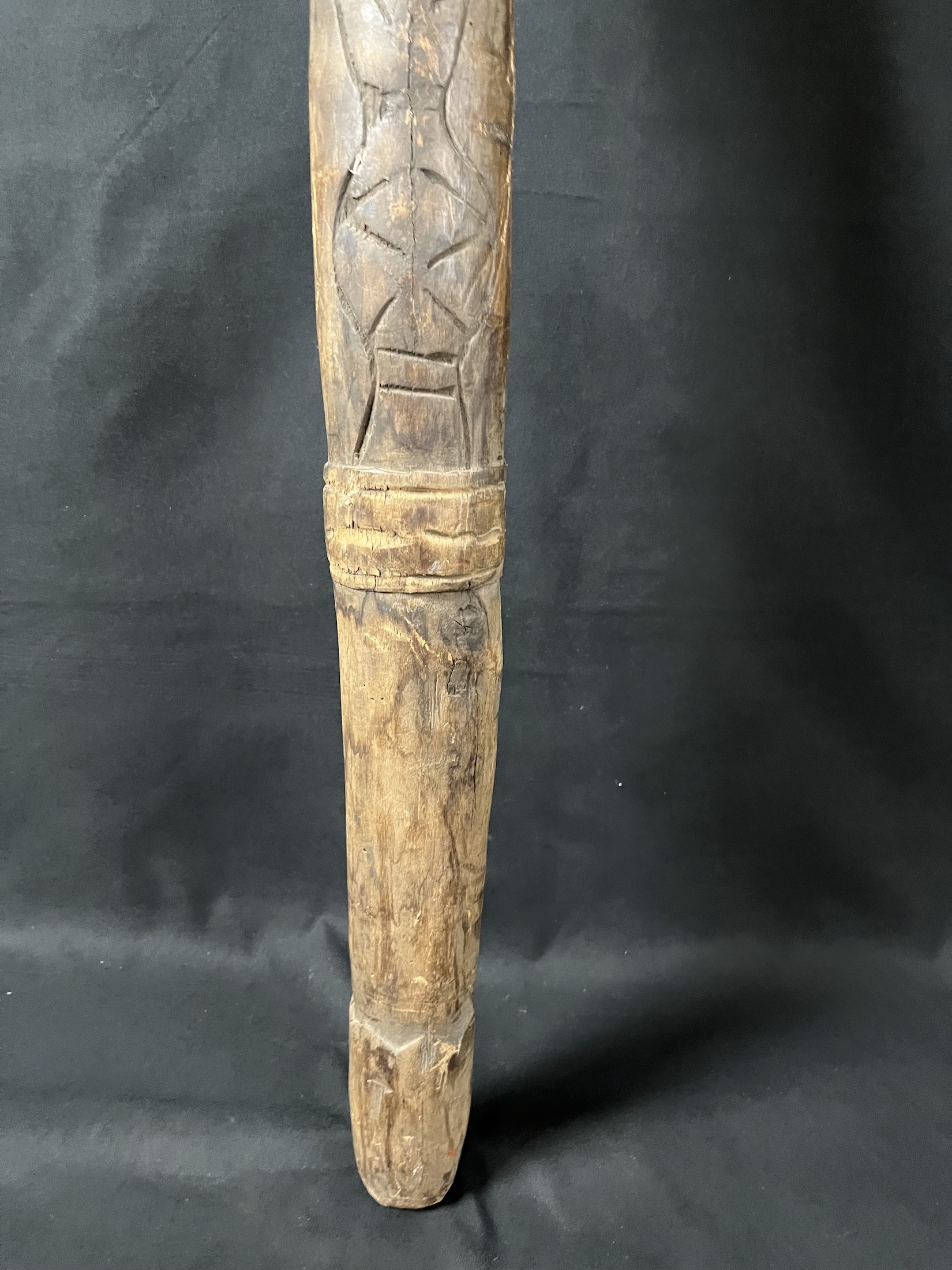Photo 4 — Sceptre de Dignitaire Baga avec Représentation Anthropo-Zoomorphe — Baga, Guinée — Art tribal Africain
