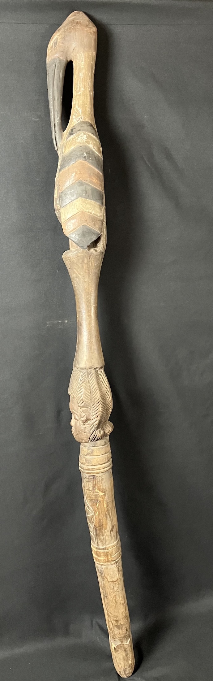 Photo 5 — Sceptre de Dignitaire Baga avec Représentation Anthropo-Zoomorphe — Baga, Guinée — Art tribal Africain