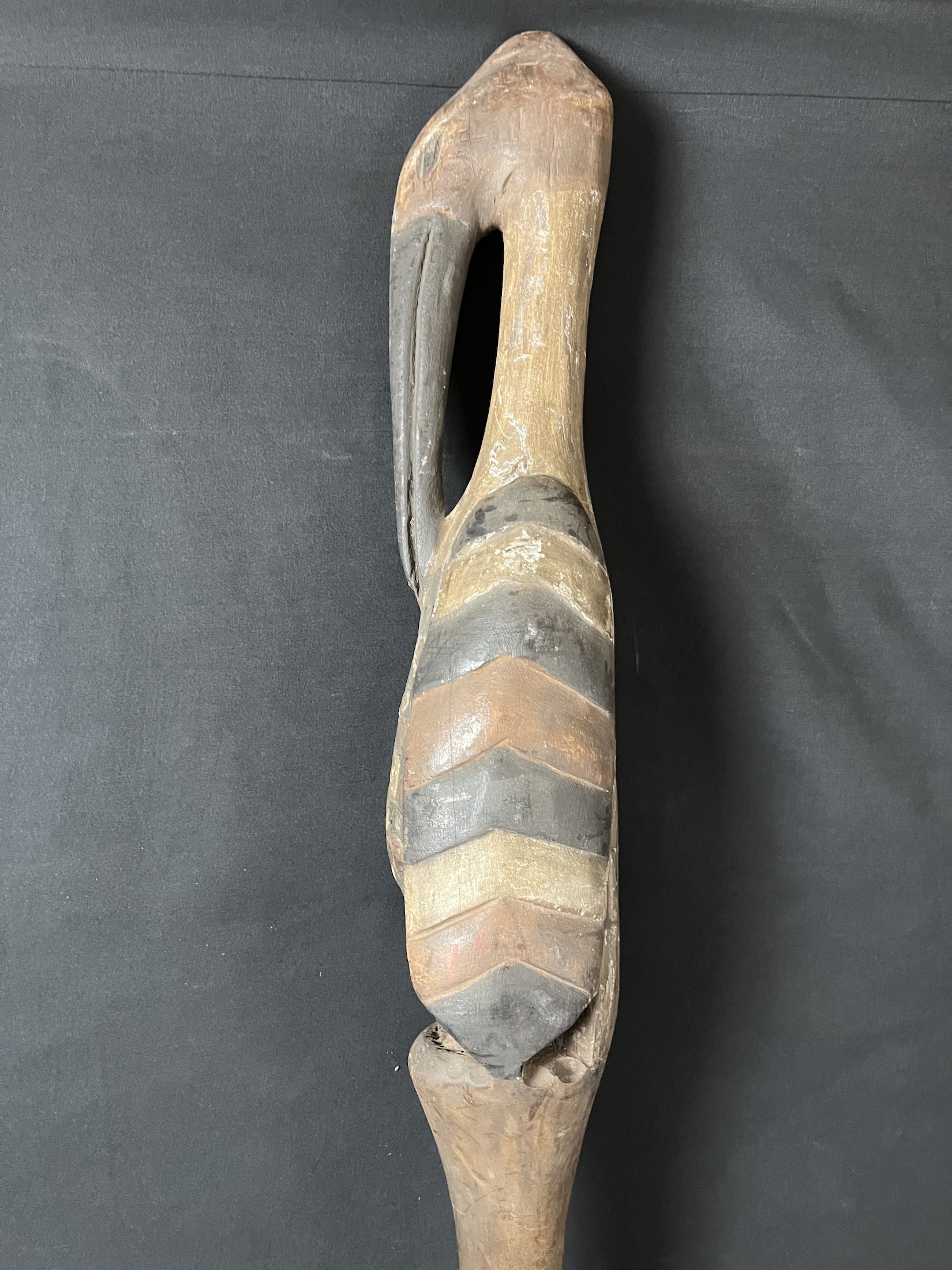 Photo 6 — Sceptre de Dignitaire Baga avec Représentation Anthropo-Zoomorphe — Baga, Guinée — Art tribal Africain