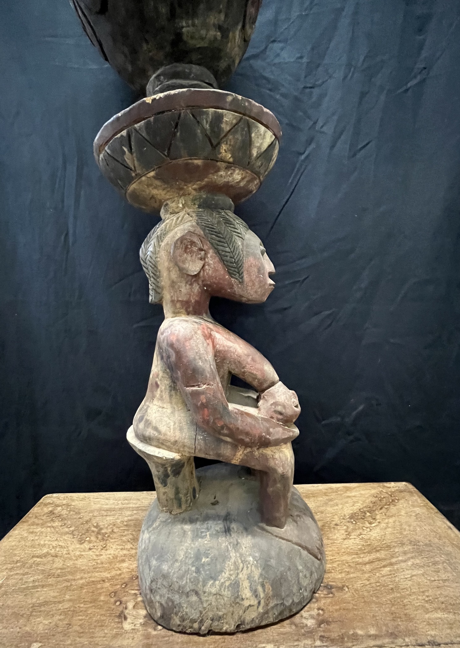 Photo 3 — Autel rituel Baga – « Tiyambo » — Baga, Guinée — Art tribal Africain