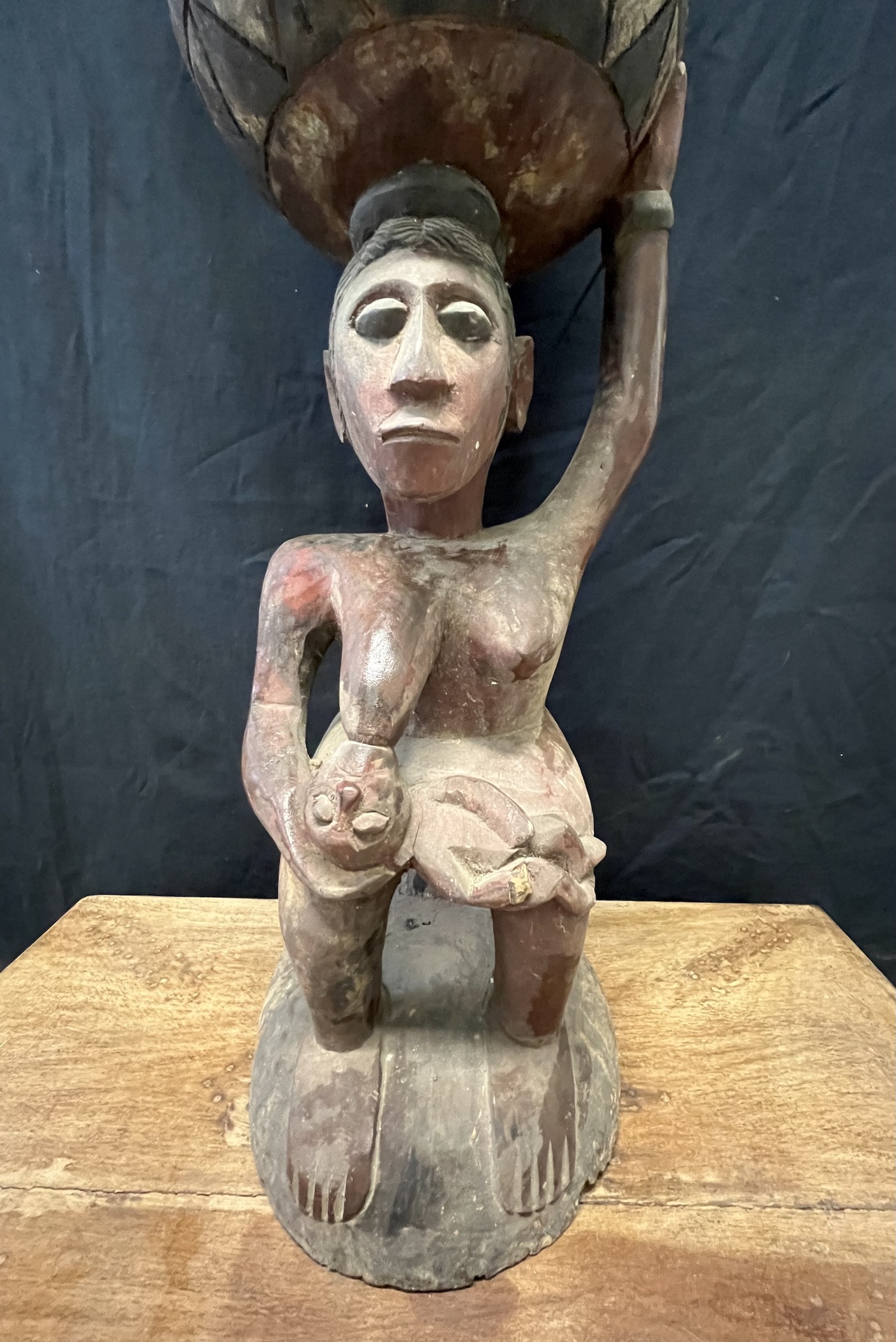 Photo 8 — Autel rituel Baga – « Tiyambo » — Baga, Guinée — Art tribal Africain