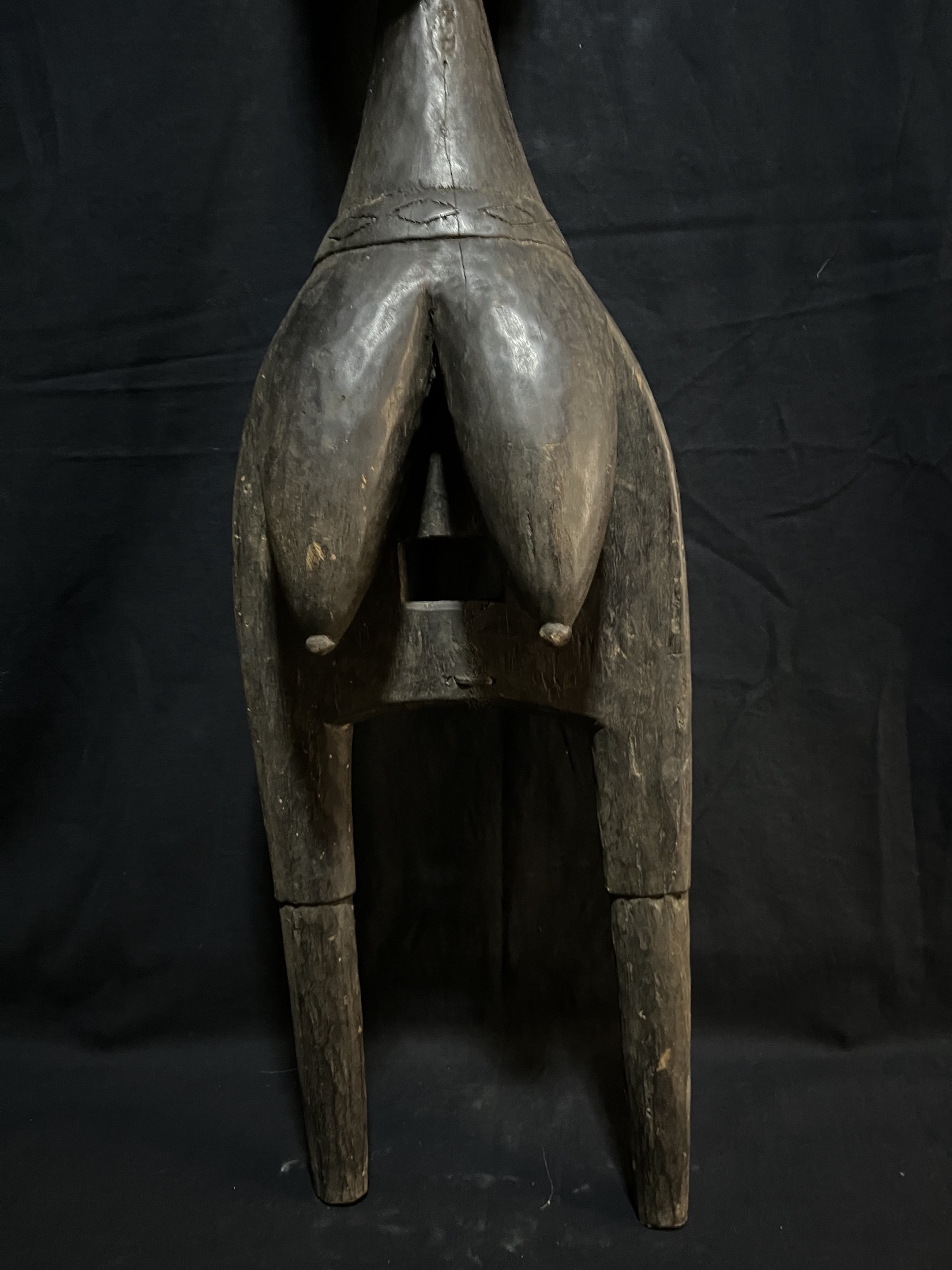 Photo 10 — Masque cimier Zirigen-Wonde — Baga, Guinée — Art tribal Africain