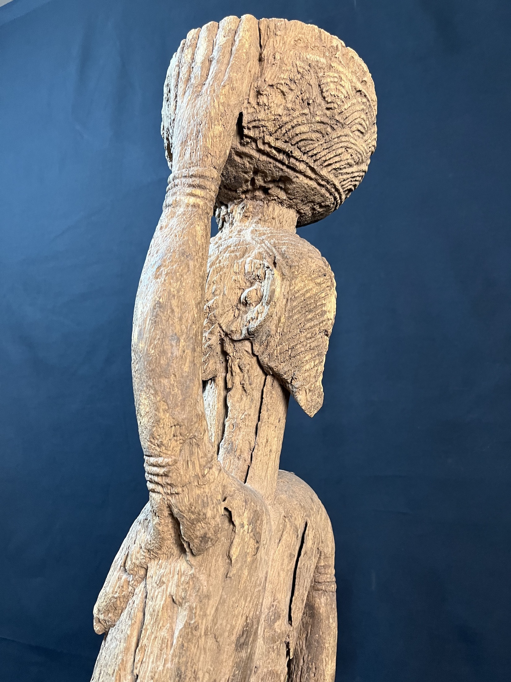 Photo 6 — Statue Bambara mère enfant — Bambara, Mali — Art tribal Africain