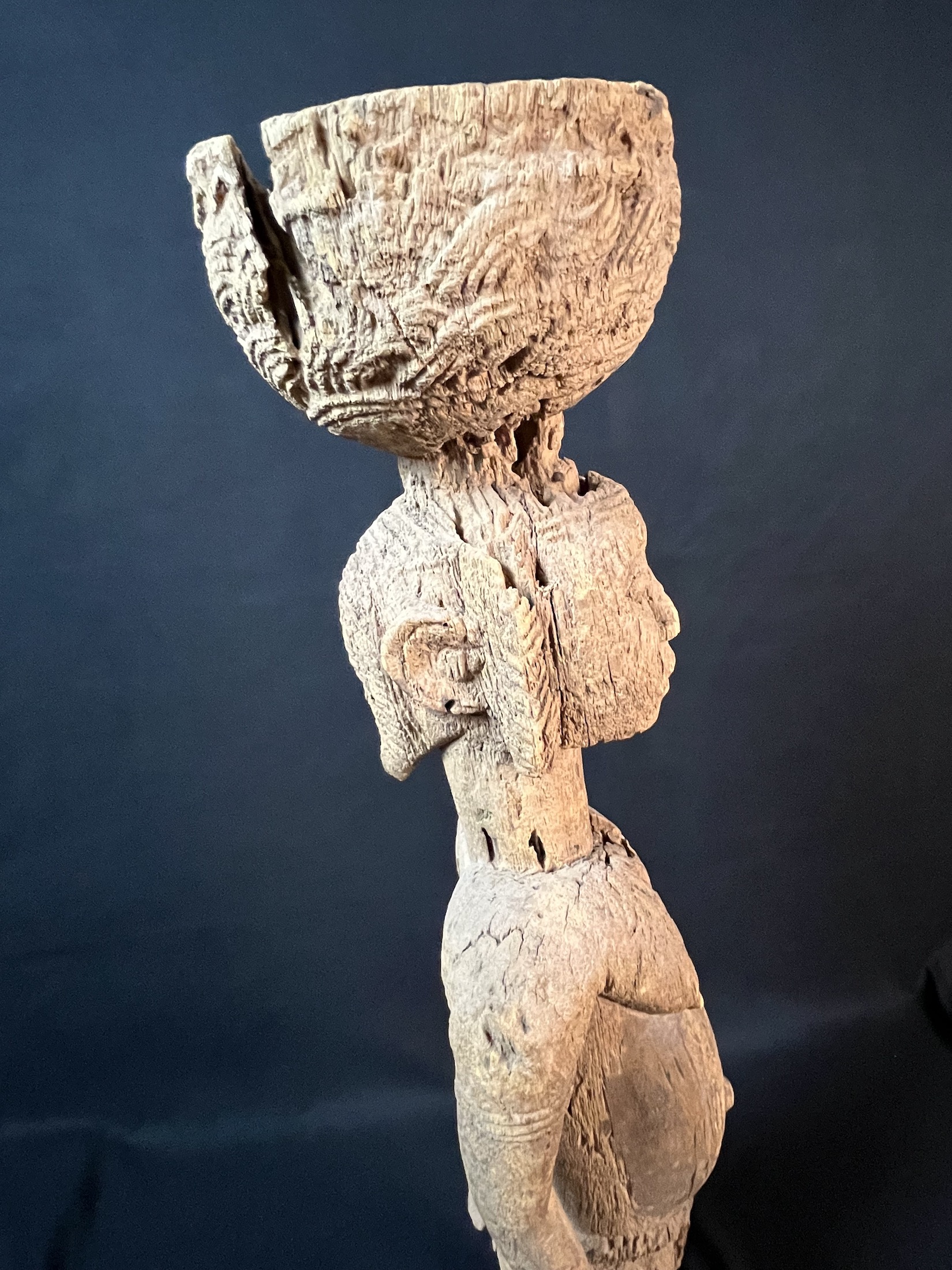 Photo 10 — Statue Bambara mère enfant — Bambara, Mali — Art tribal Africain