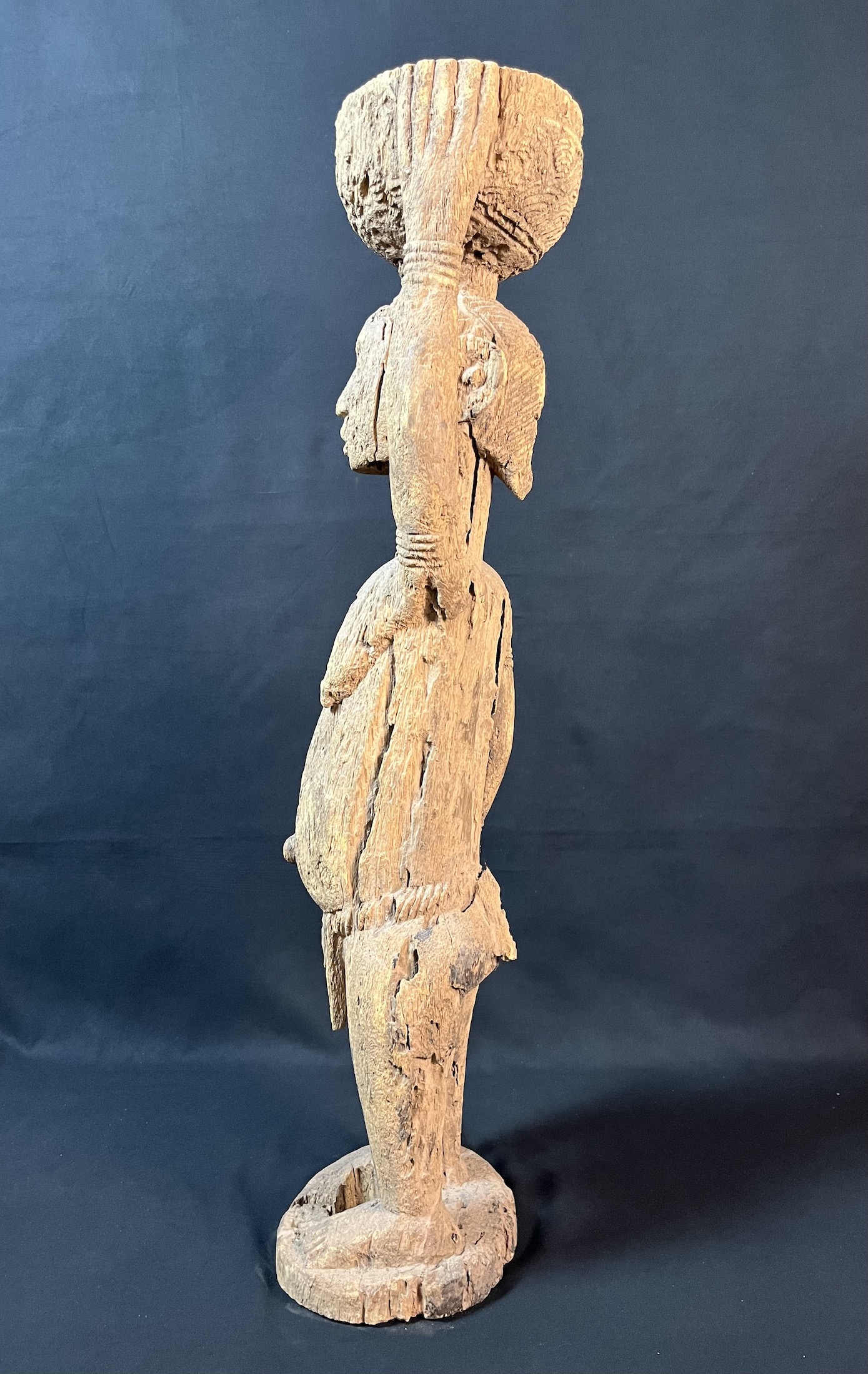 Photo 12 — Statue Bambara mère enfant — Bambara, Mali — Art tribal Africain