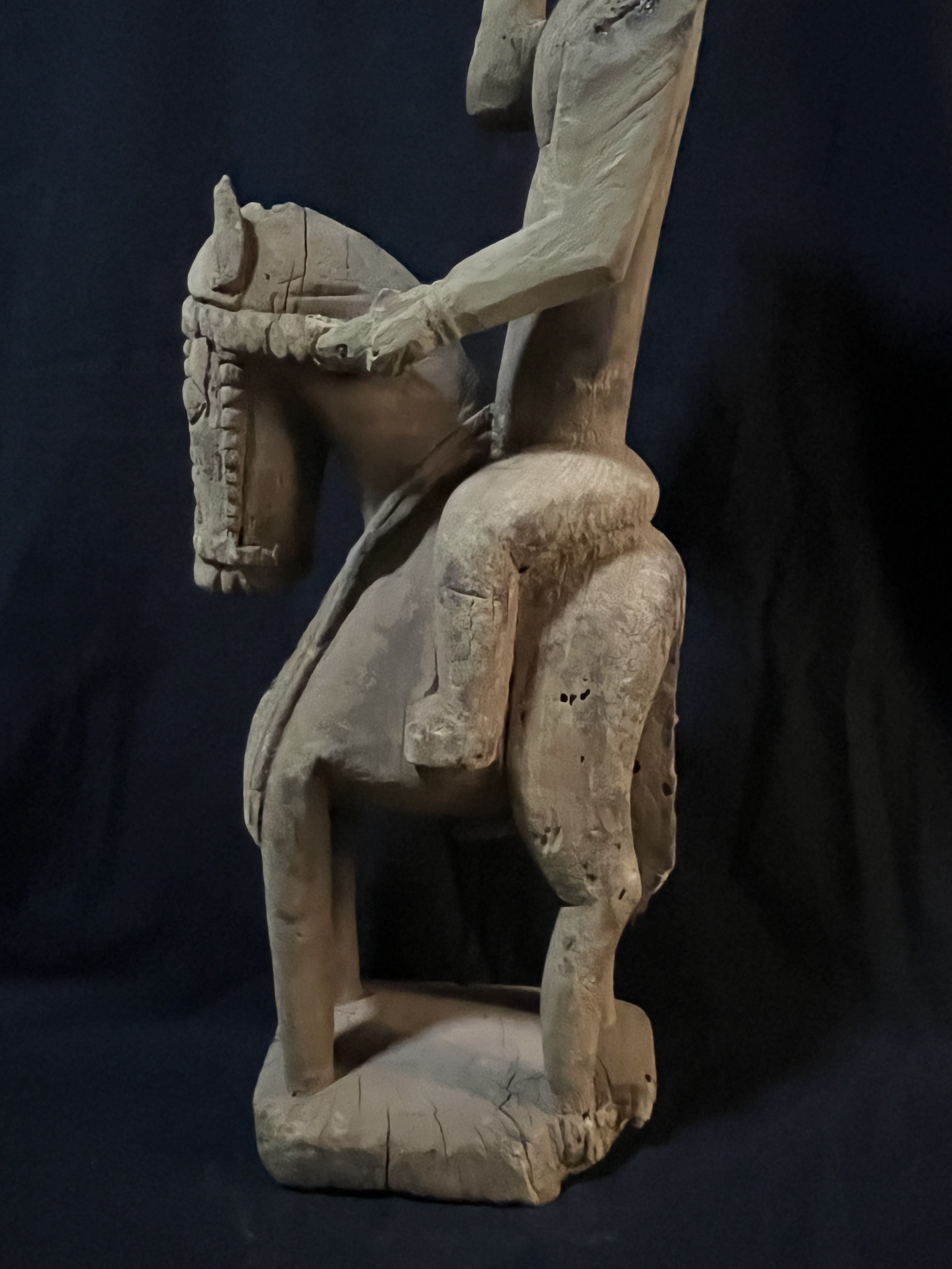 Photo 4 — Statue de cavalier — Dogon, Mali — Art tribal Africain