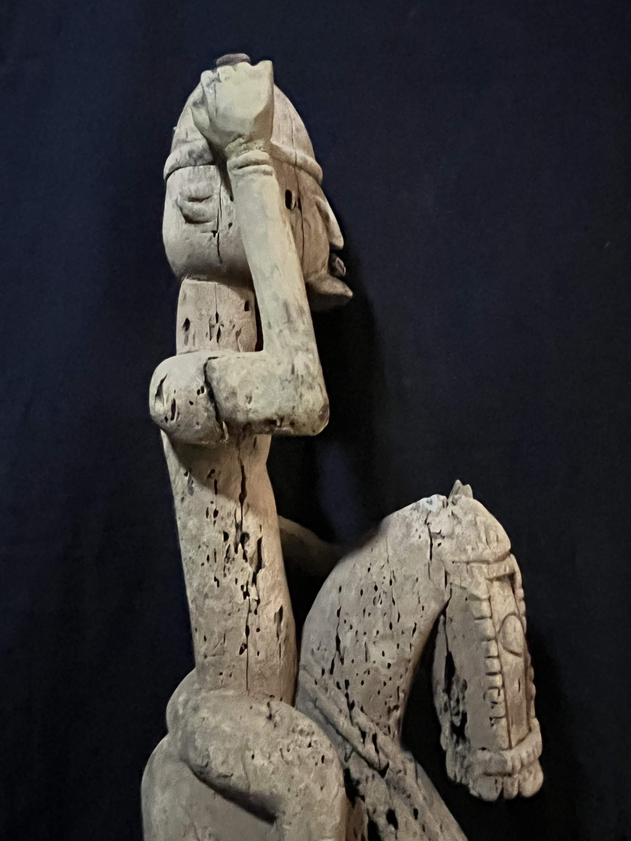 Photo 8 — Statue de cavalier — Dogon, Mali — Art tribal Africain