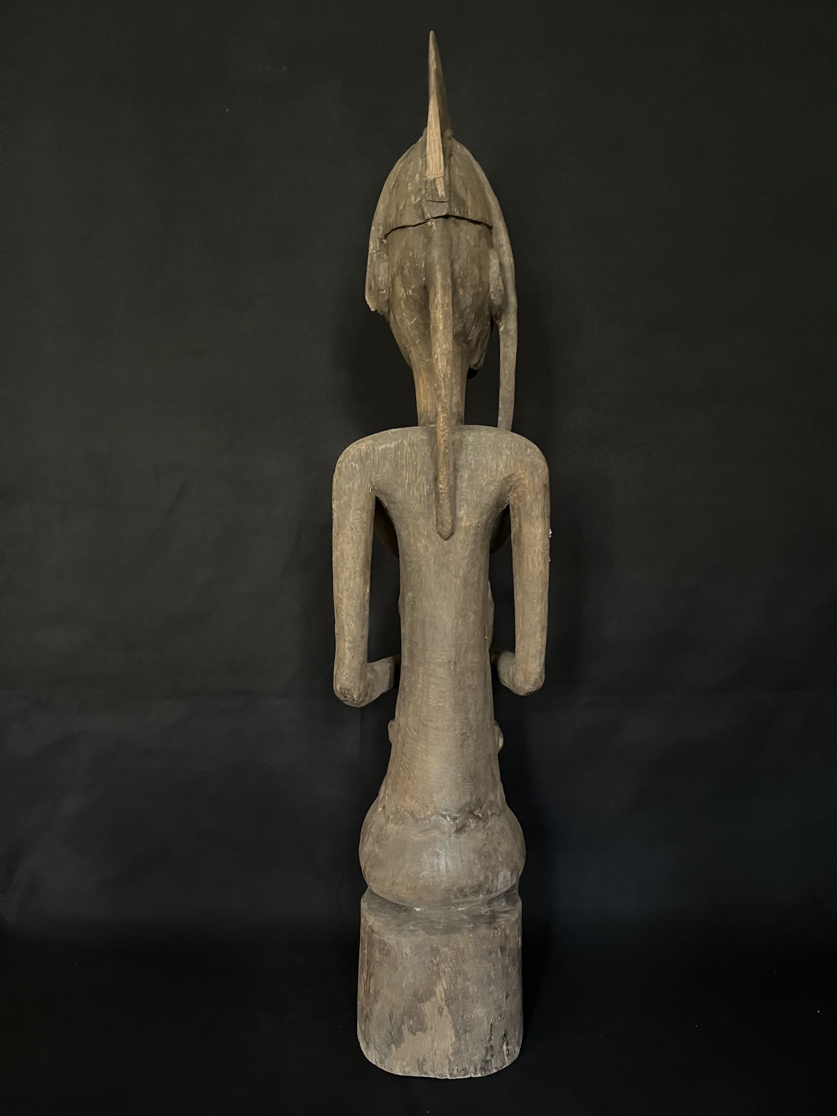 Photo 5 — Femme assise portant son enfant sur le ventre — Bambara, Mali — Art tribal Africain