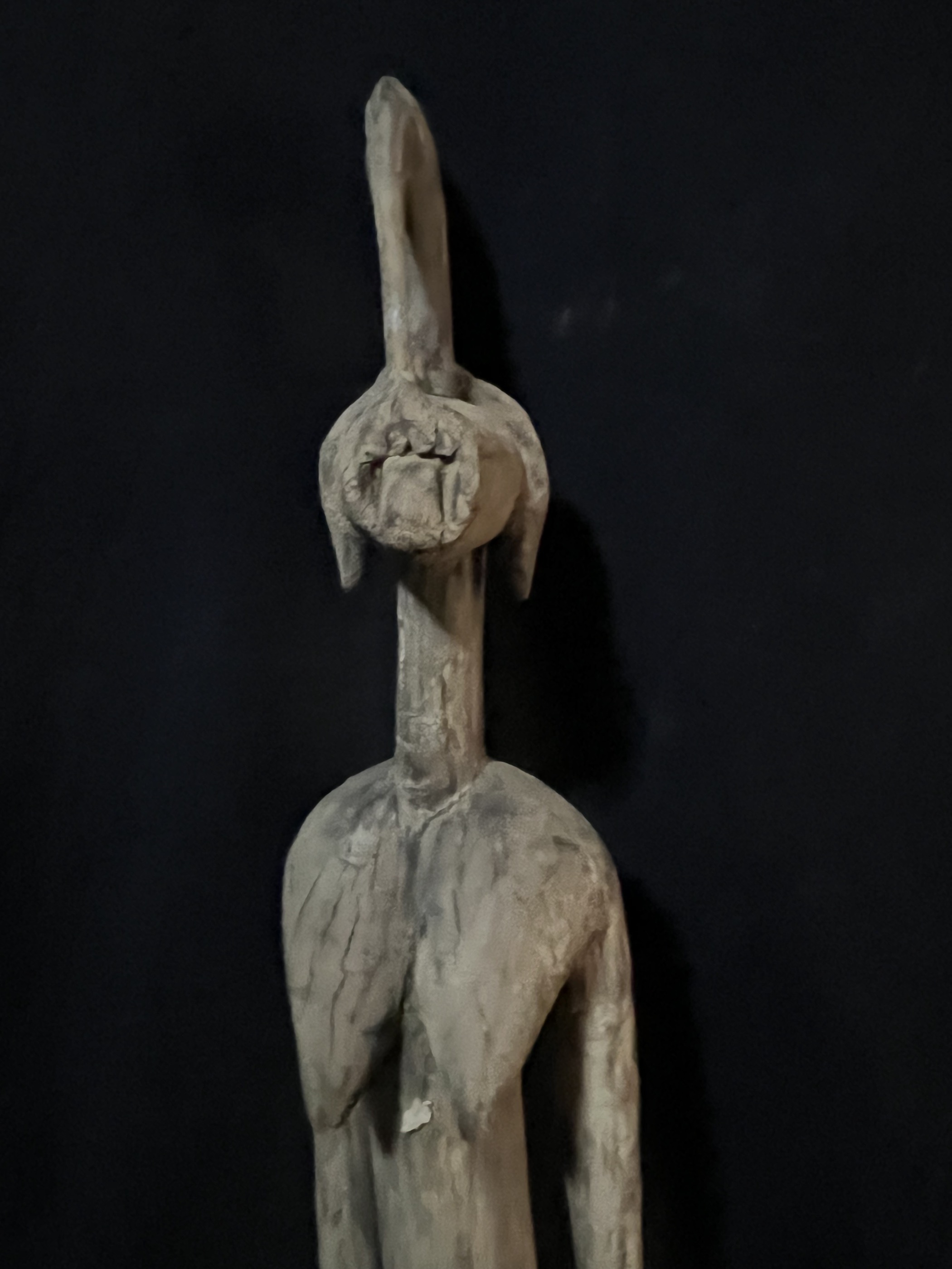 Photo 5 — Statue masculine rituelle  — Bambara, Mali — Art tribal Africain