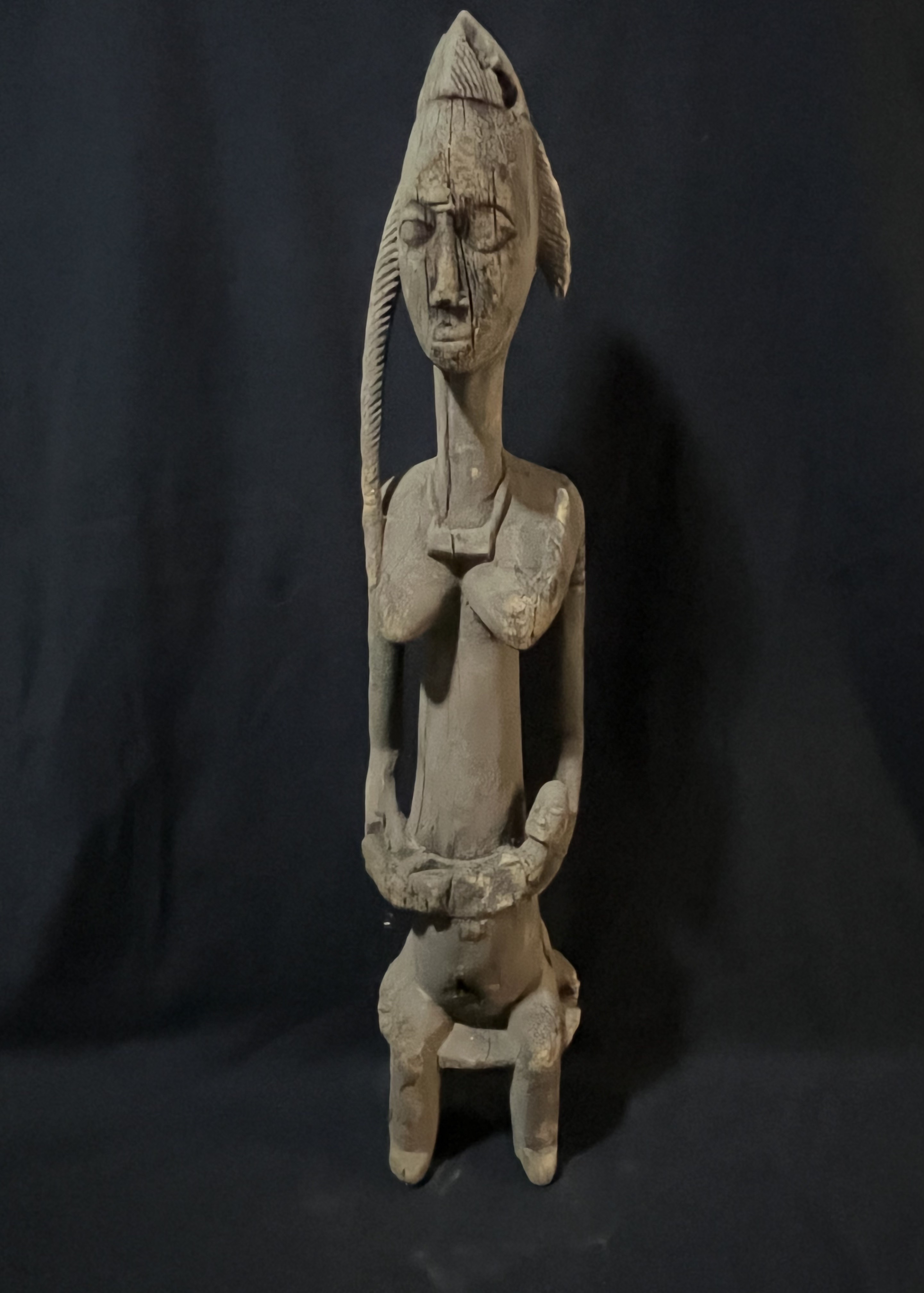 Photo 6 — Statue maternité — Dogon, Mali — Art tribal Africain