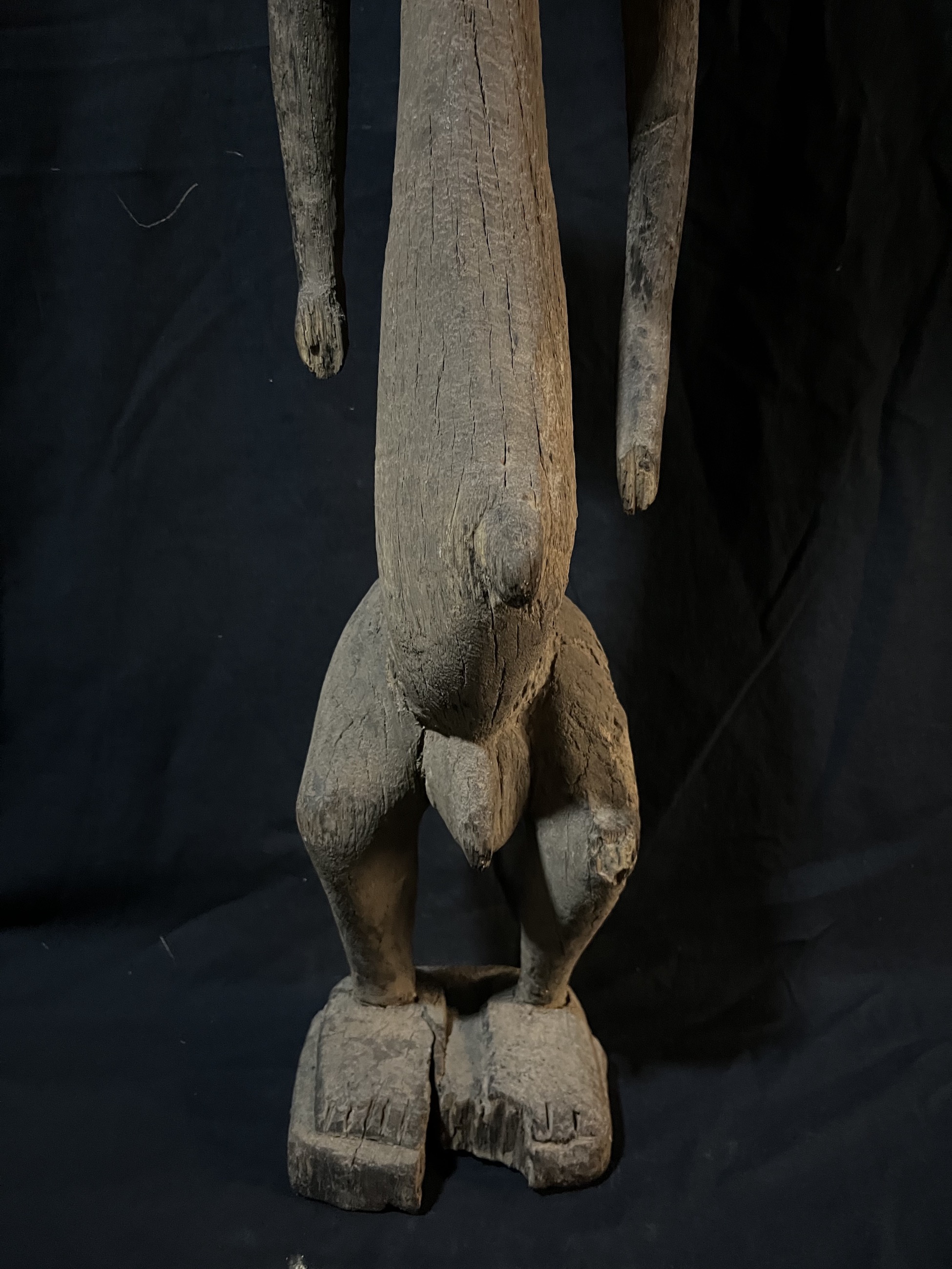 Photo 3 — Statue masculine
 — Bambara, Mali — Art tribal Africain