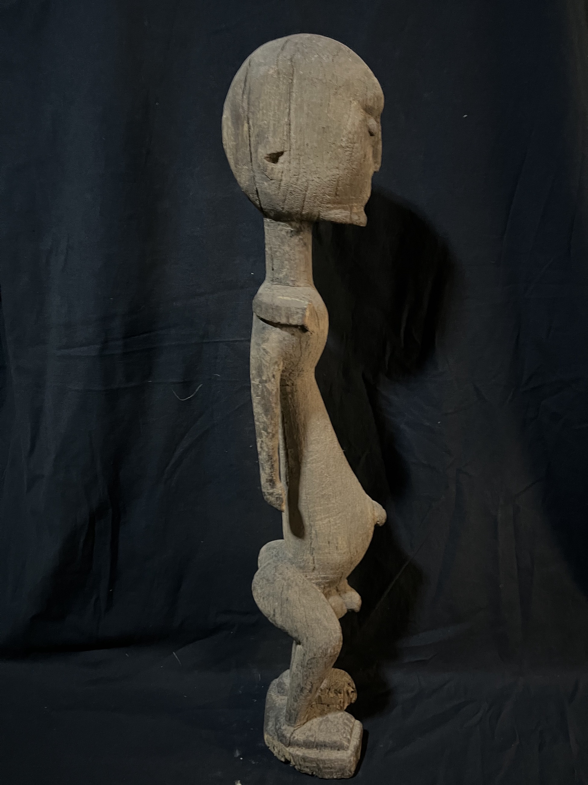 Photo 5 — Statue masculine
 — Bambara, Mali — Art tribal Africain