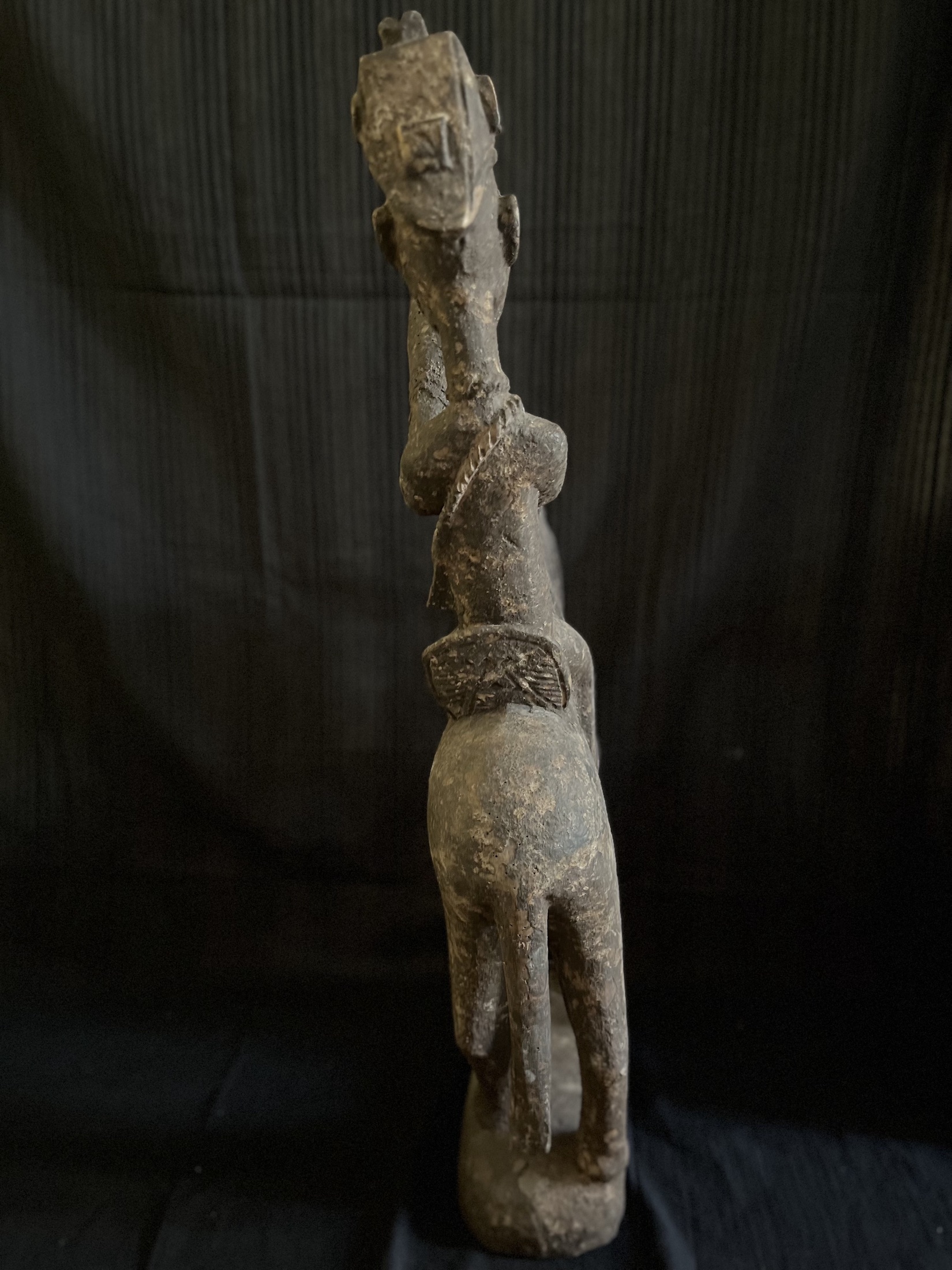 Photo 8 — Statue de cavalier – Cavalier chasseur Bamana / Bambara) — Bamana, Mali — Art tribal Africain