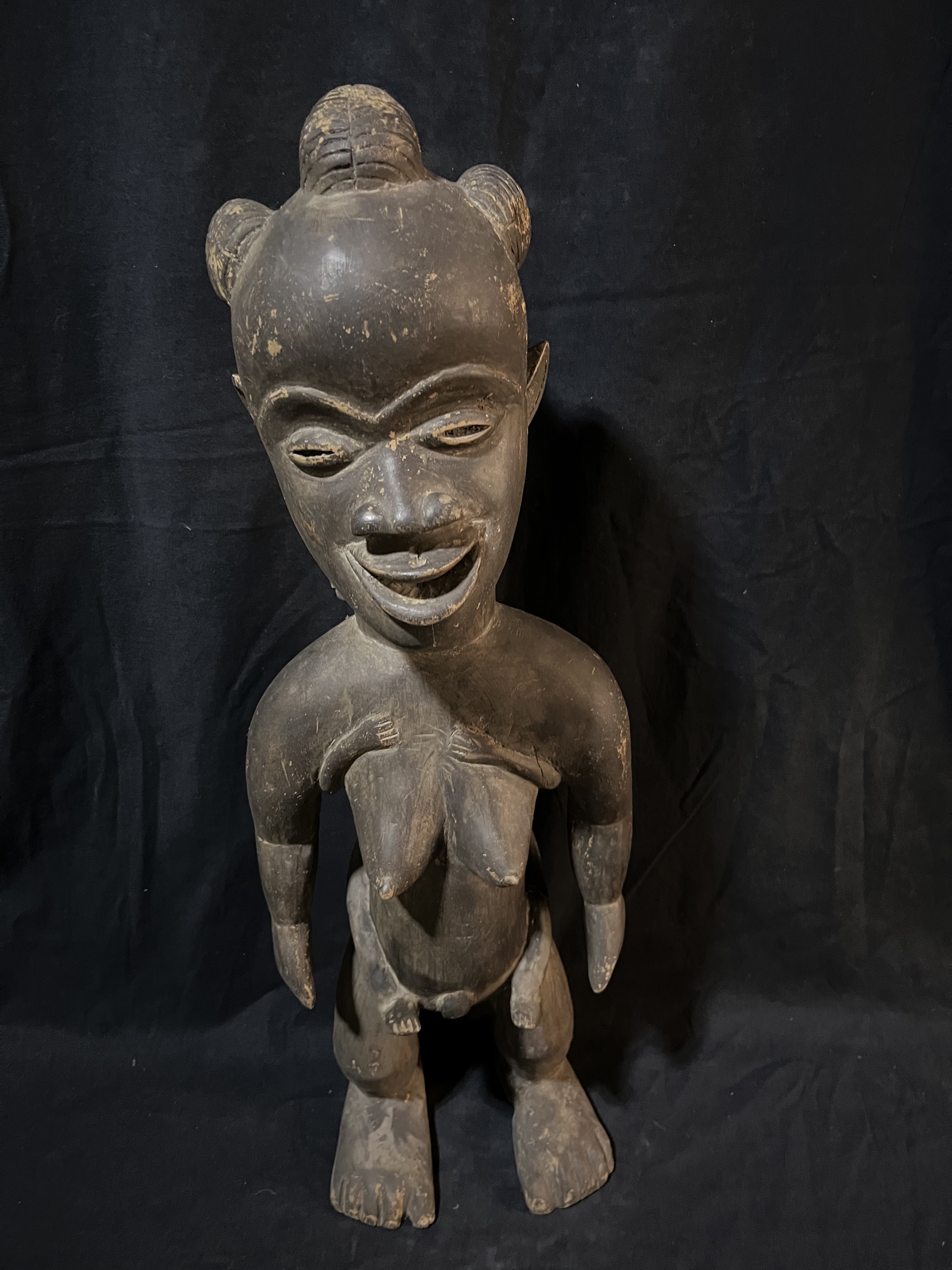 Photo 4 — Statue de maternité — Baoulé, Côte d’Ivoire — Art tribal Africain
