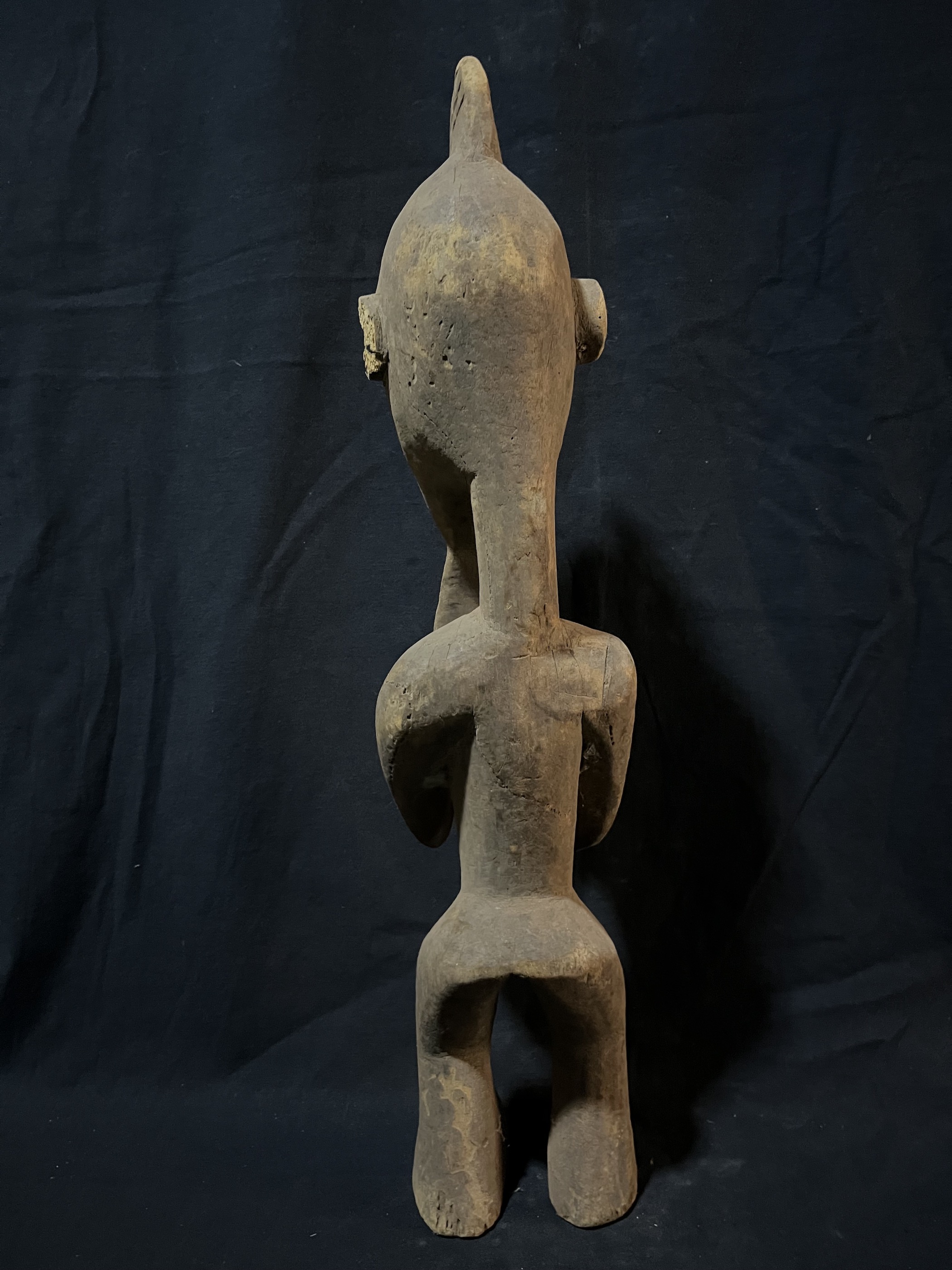 Photo 6 — Statue Dogon « L’Ancêtre Méditatif » — Dogon, Mali — Art tribal Africain