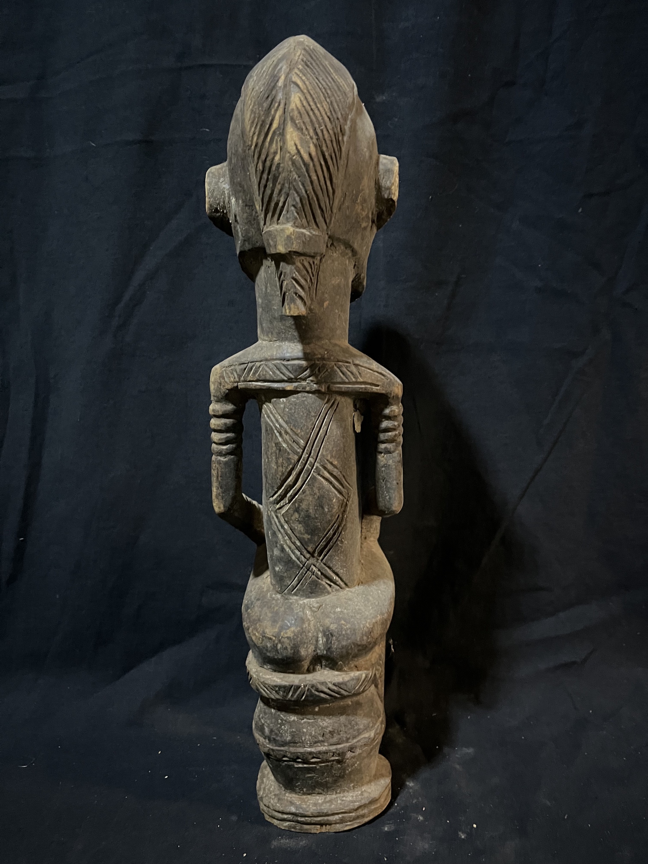 Photo 4 — Statue d’Ancêtre Bambara — Bambara, Mali — Art tribal Africain