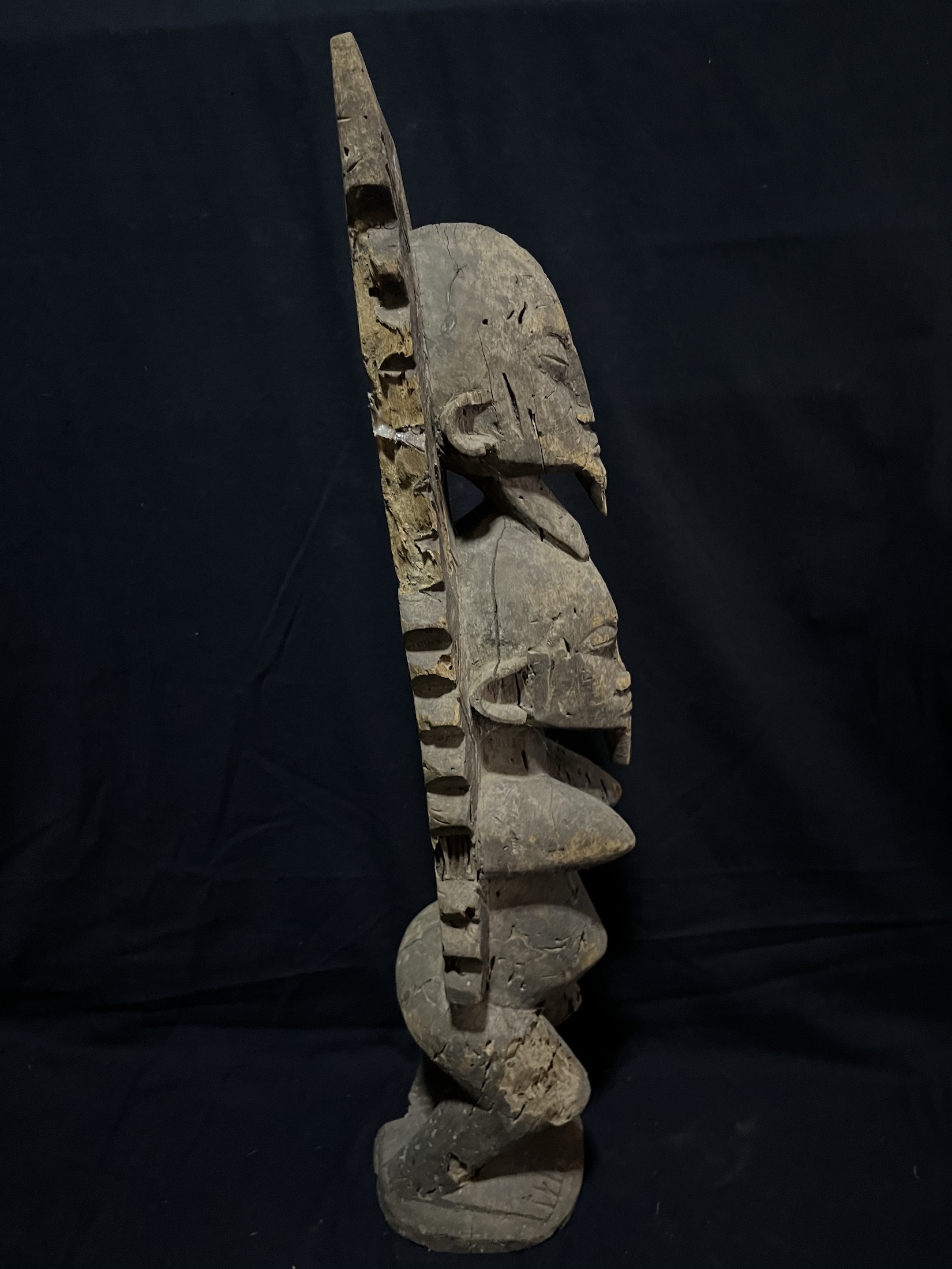 Photo 3 — Statuette Dogon rituelle – Invocation des esprits et de la pluie — Dogon, Mali — Art tribal Africain