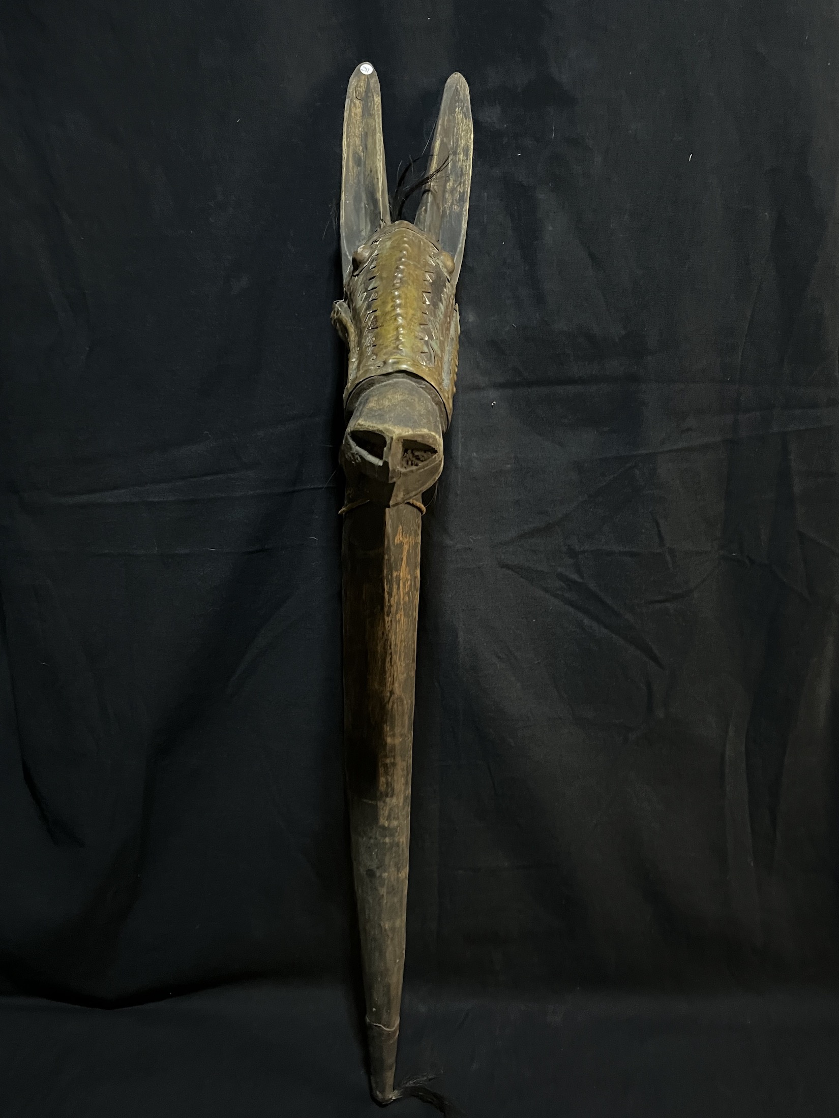 Photo 6 — Canne à tête de cheval « Koré Duga » — Bambara, Mali — Art tribal Africain