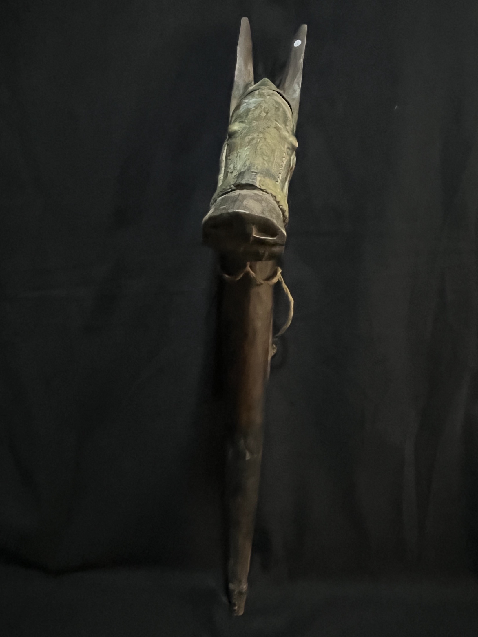 Photo 5 — Canne zoomorphe Kore Duga Bamana — Bambara, Mali — Art tribal Africain