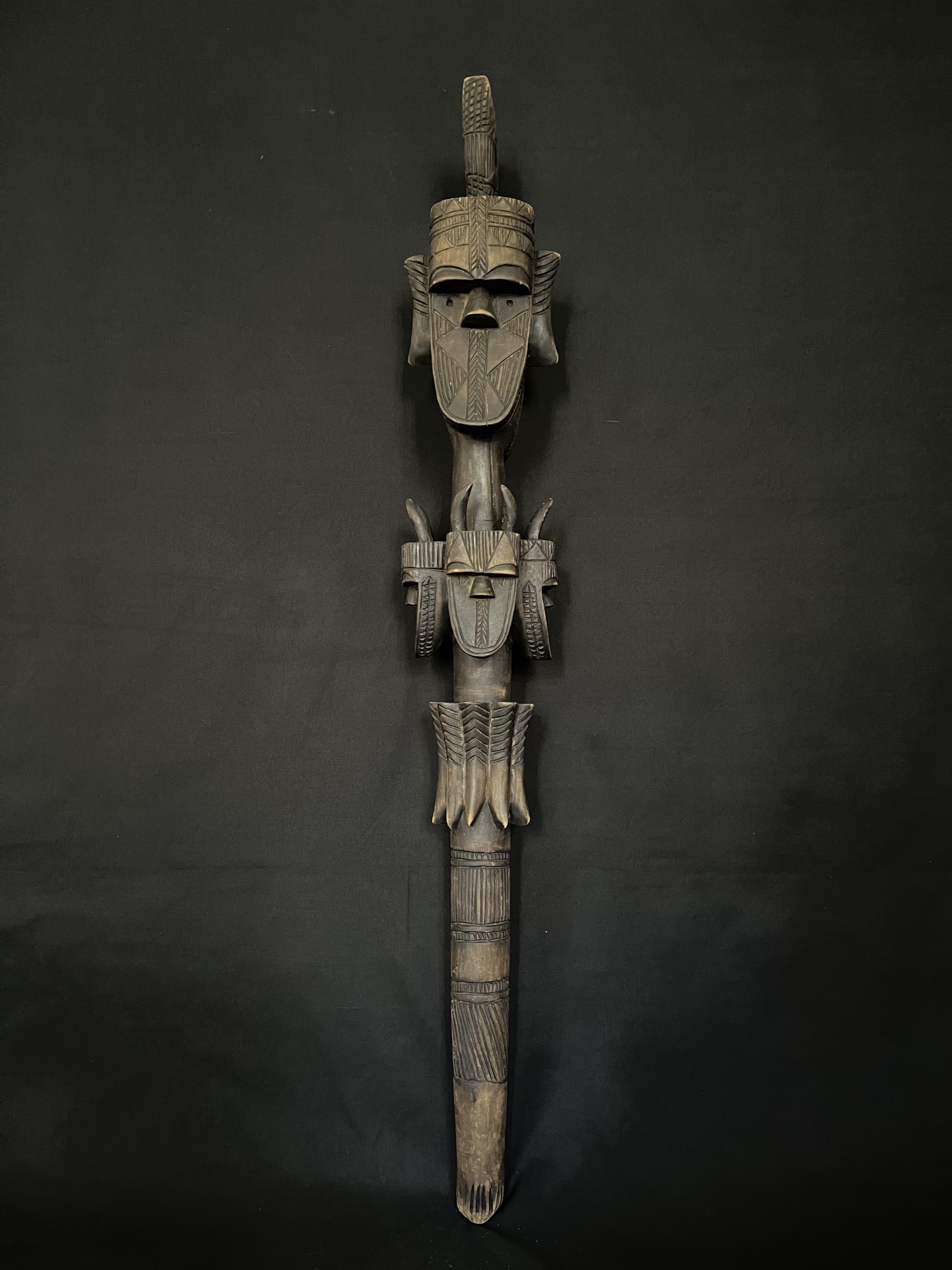 Photo 2 — Sceptre cérémonial Toma — Toma, Guinée — Art tribal Africain