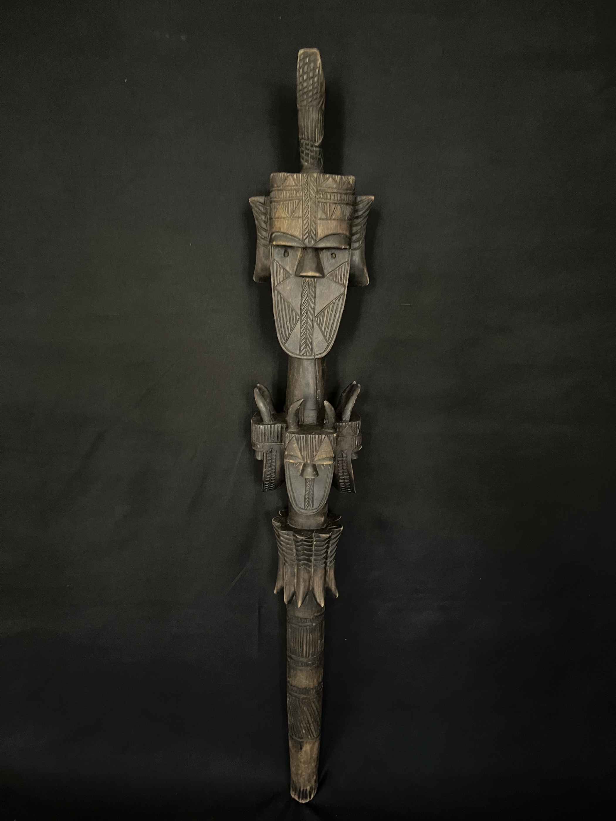 Photo 3 — Sceptre cérémonial Toma — Toma, Guinée — Art tribal Africain